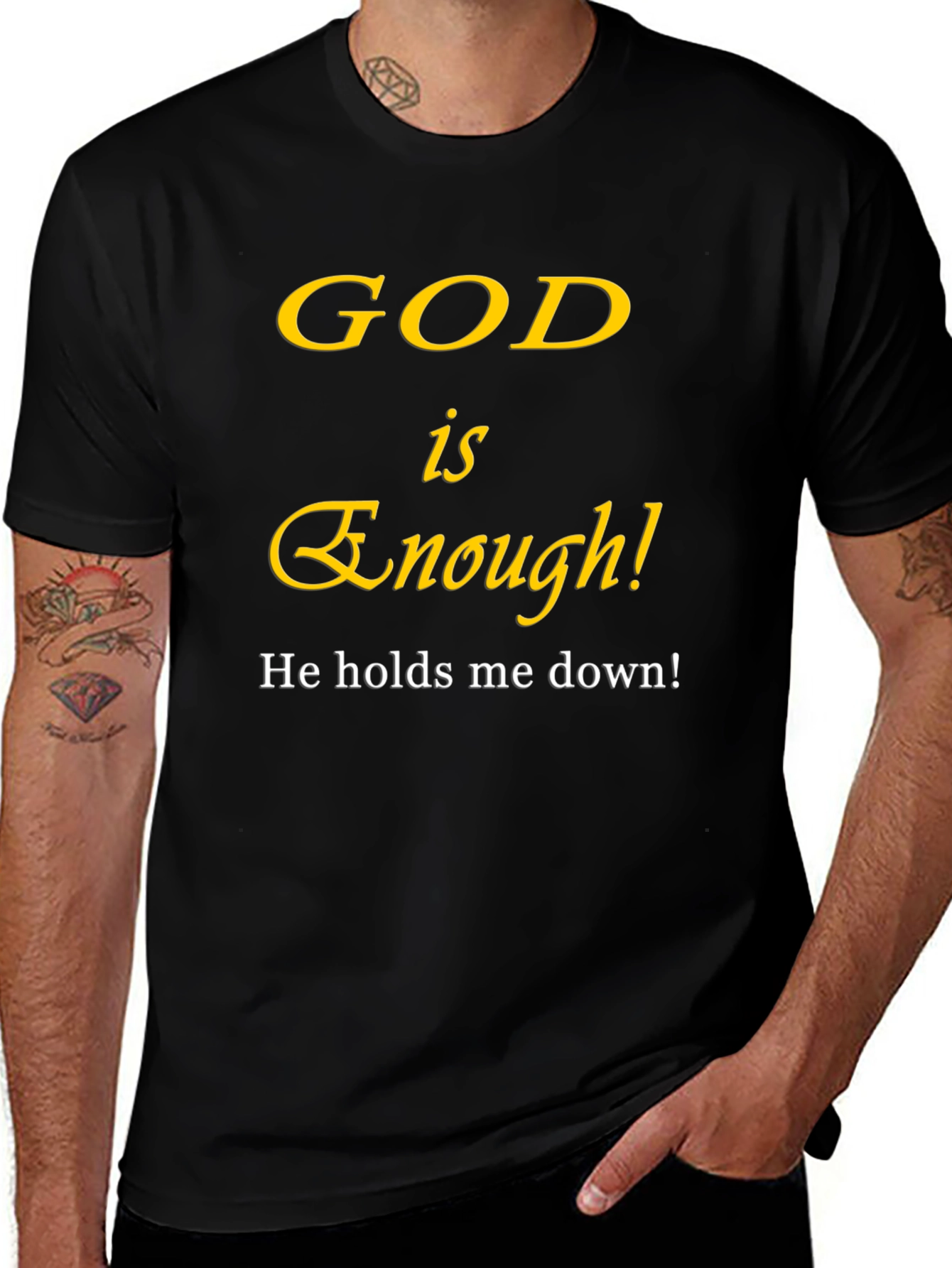 God Is Enough Christian T-Shirt