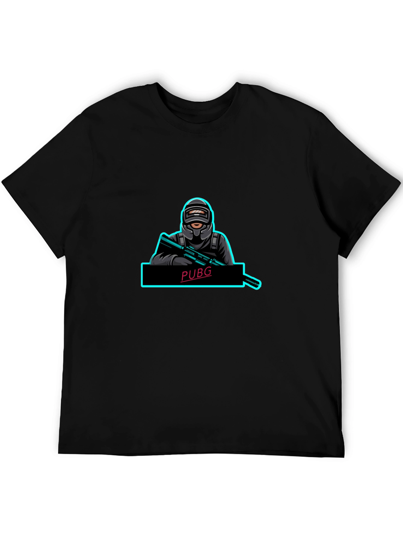 PUBG Inspired Black T-Shirt