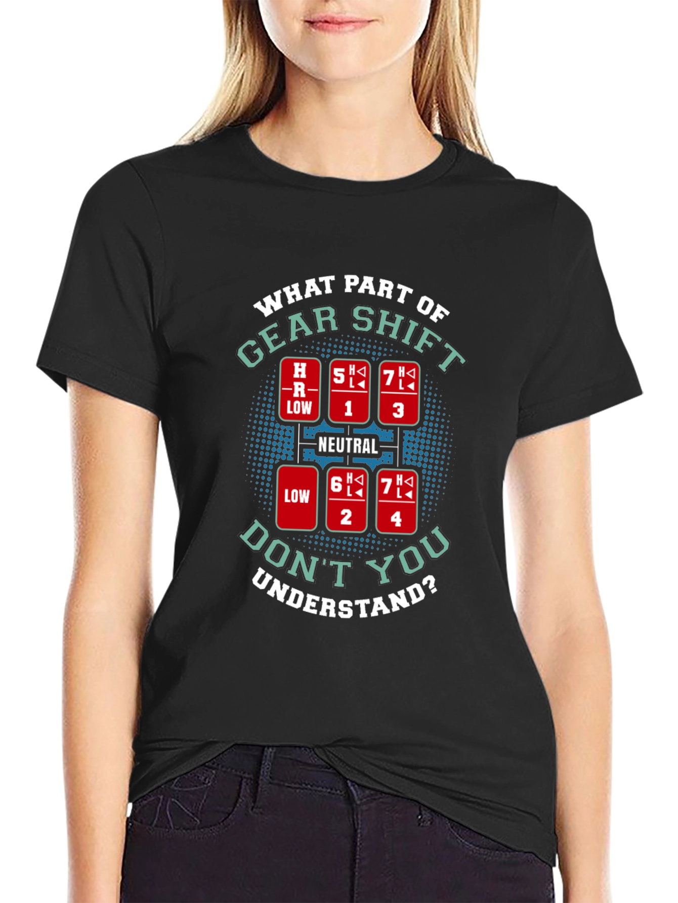 Gear Shift T-Shirt - Funny Trucker Tee