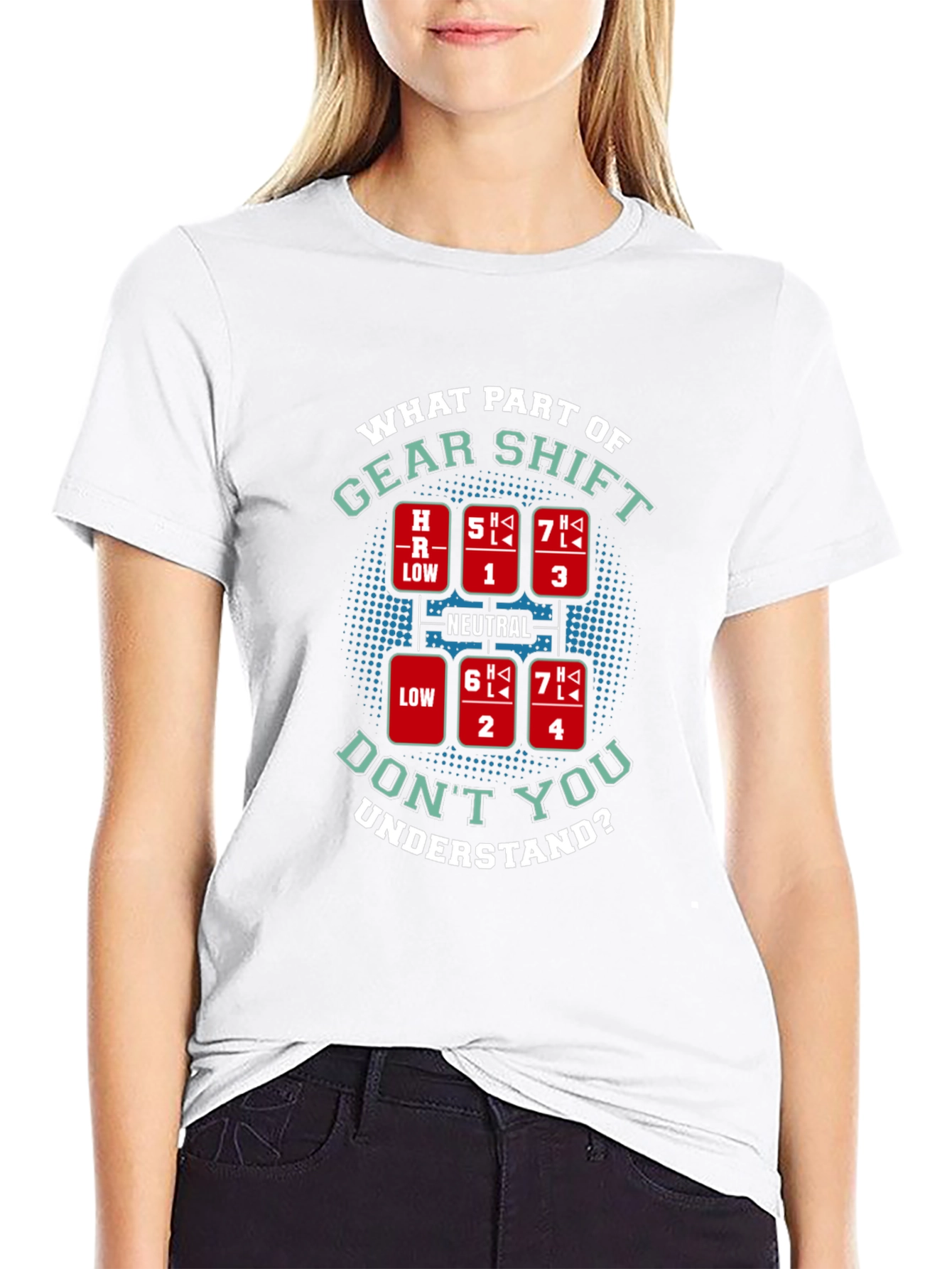 Gear Shift T-Shirt - Funny Trucker Tee