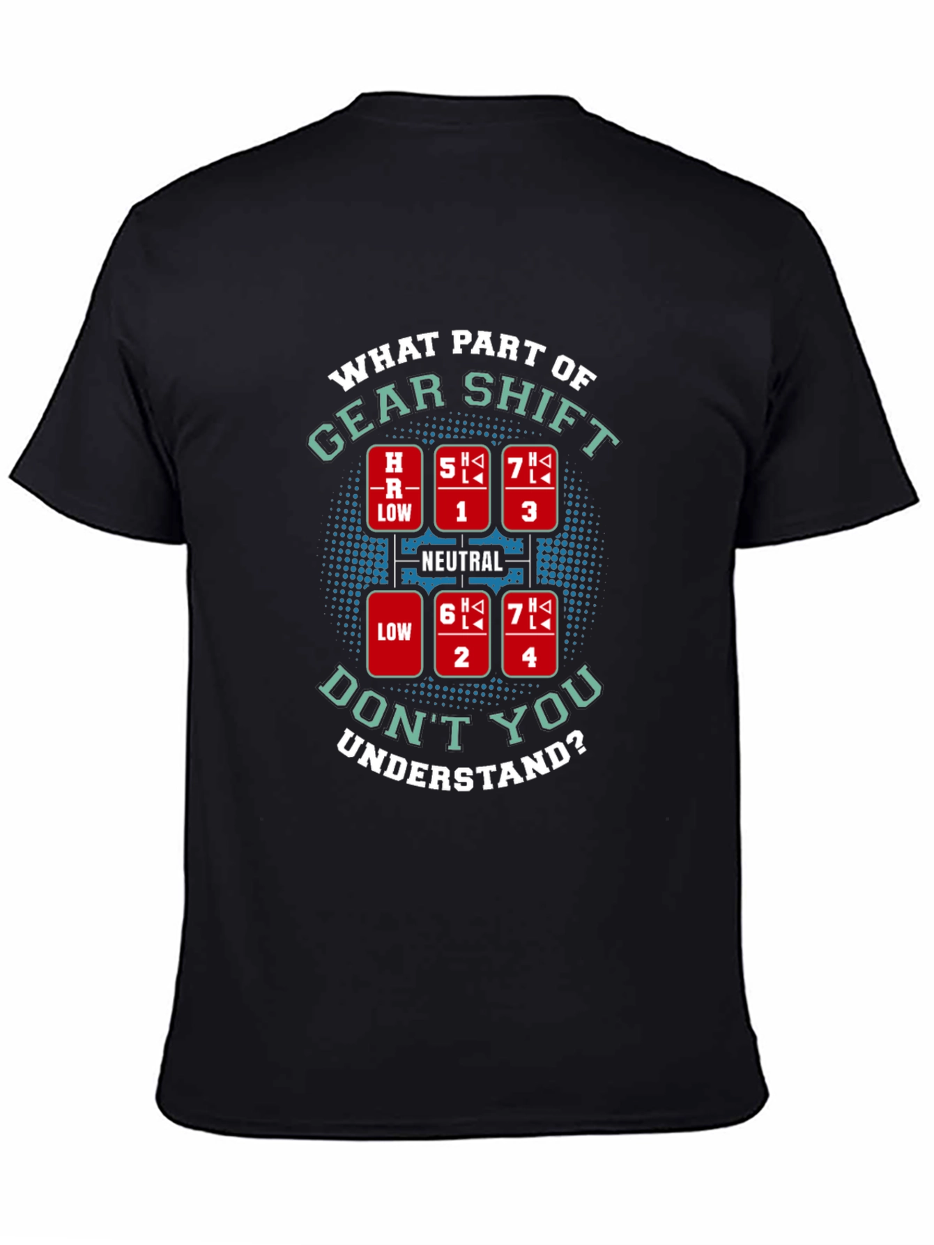 Gear Shift T-Shirt - Funny Trucker Tee