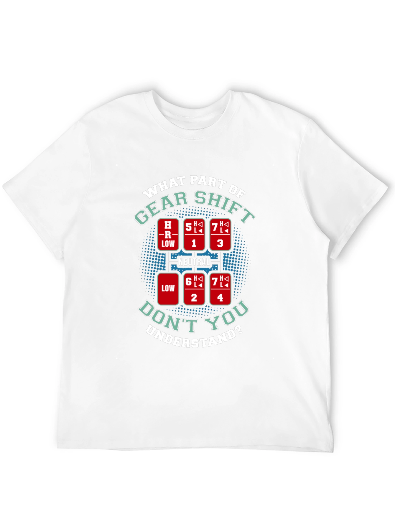 Gear Shift T-Shirt - Funny Trucker Tee