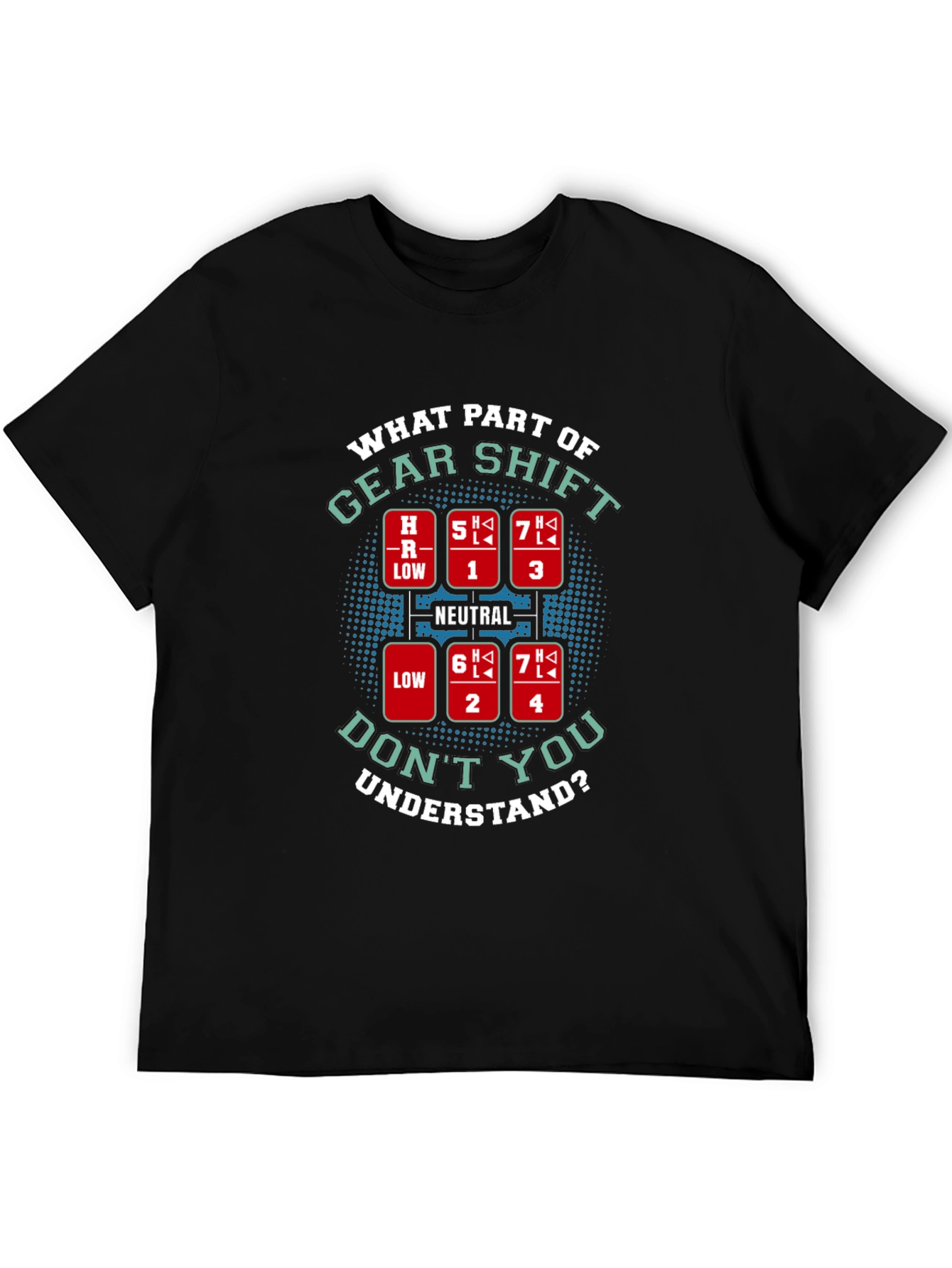 Gear Shift T-Shirt - Funny Trucker Tee