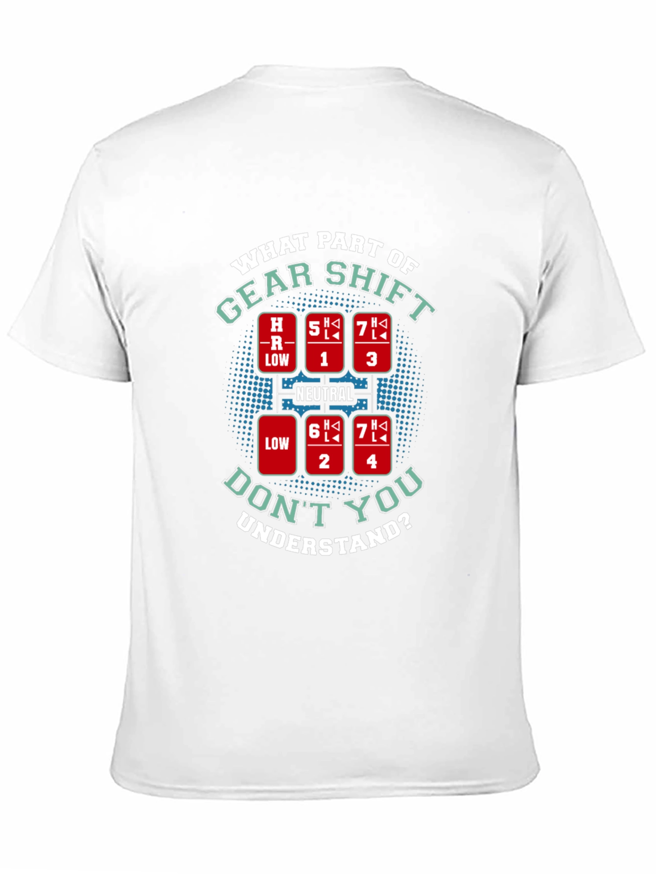 Gear Shift T-Shirt - Funny Trucker Tee