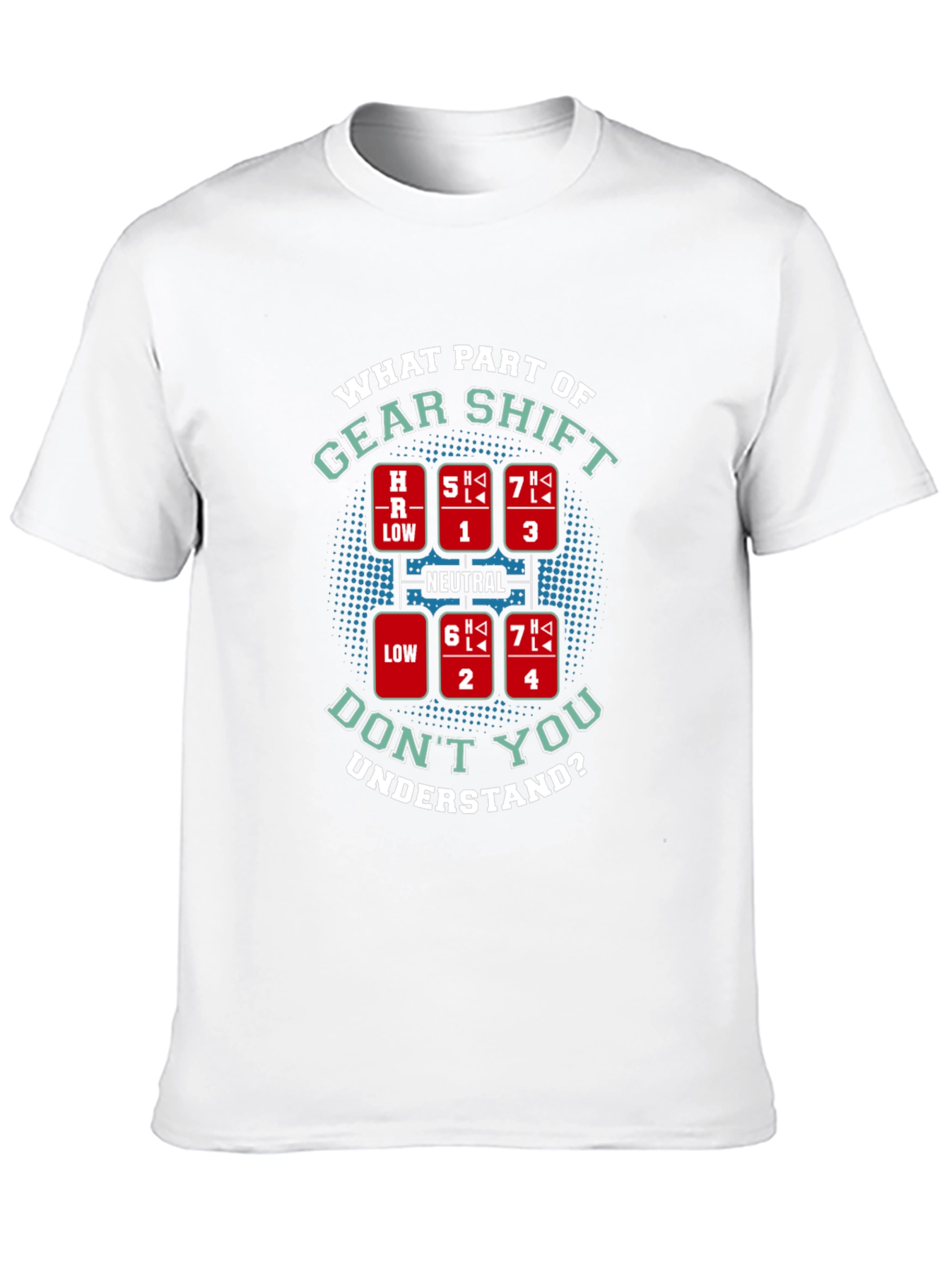 Gear Shift T-Shirt - Funny Trucker Tee