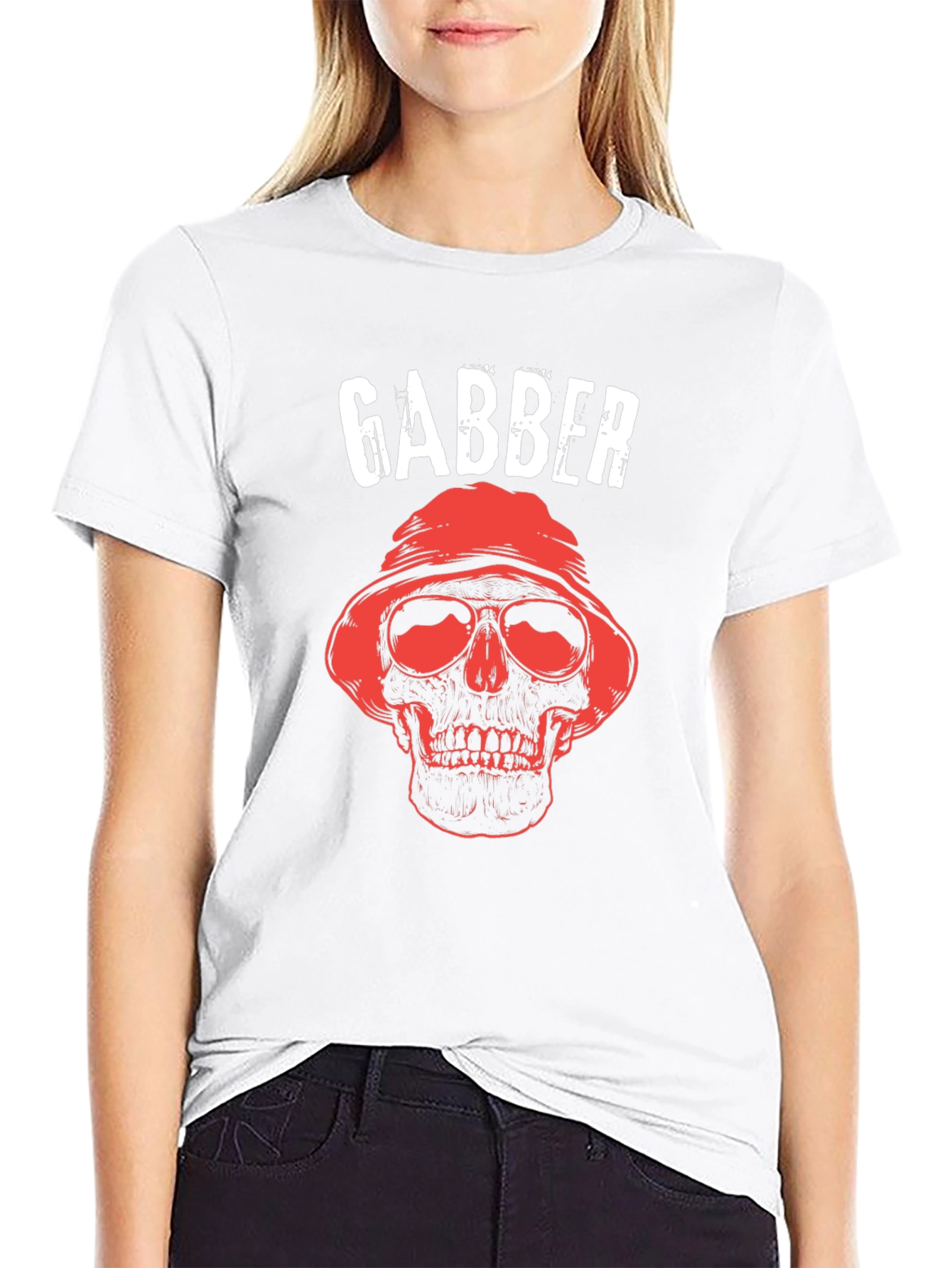 Gabber Skull Graphic Tee