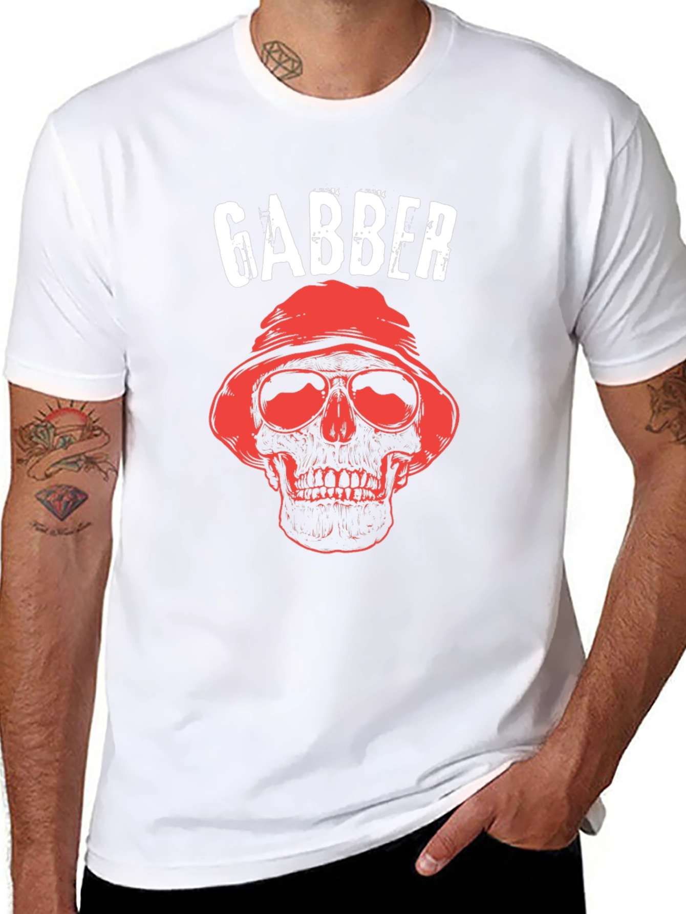 Gabber Skull Graphic Tee