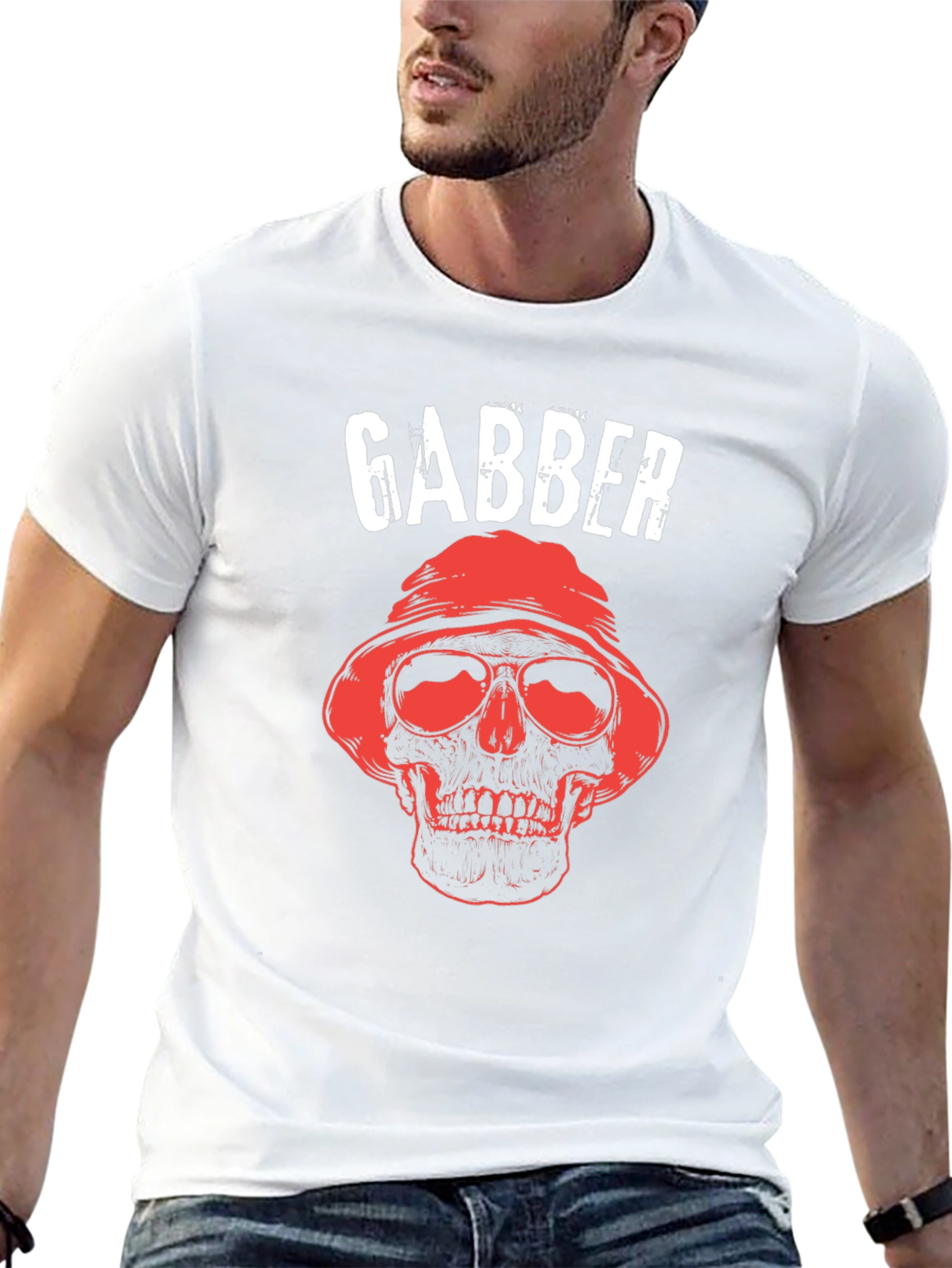 Gabber Skull Graphic Tee