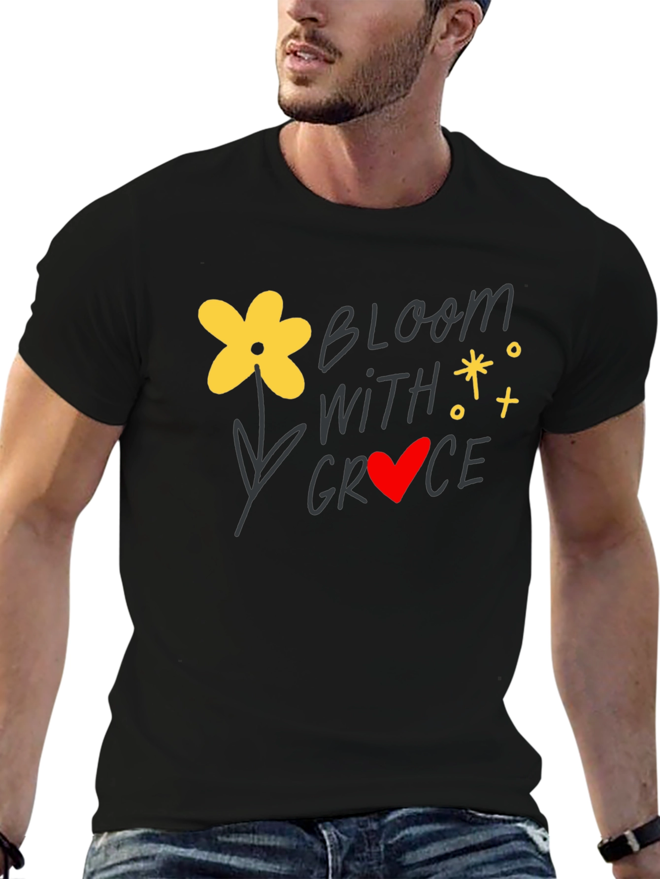 Bloom with Grace Graphic Tee