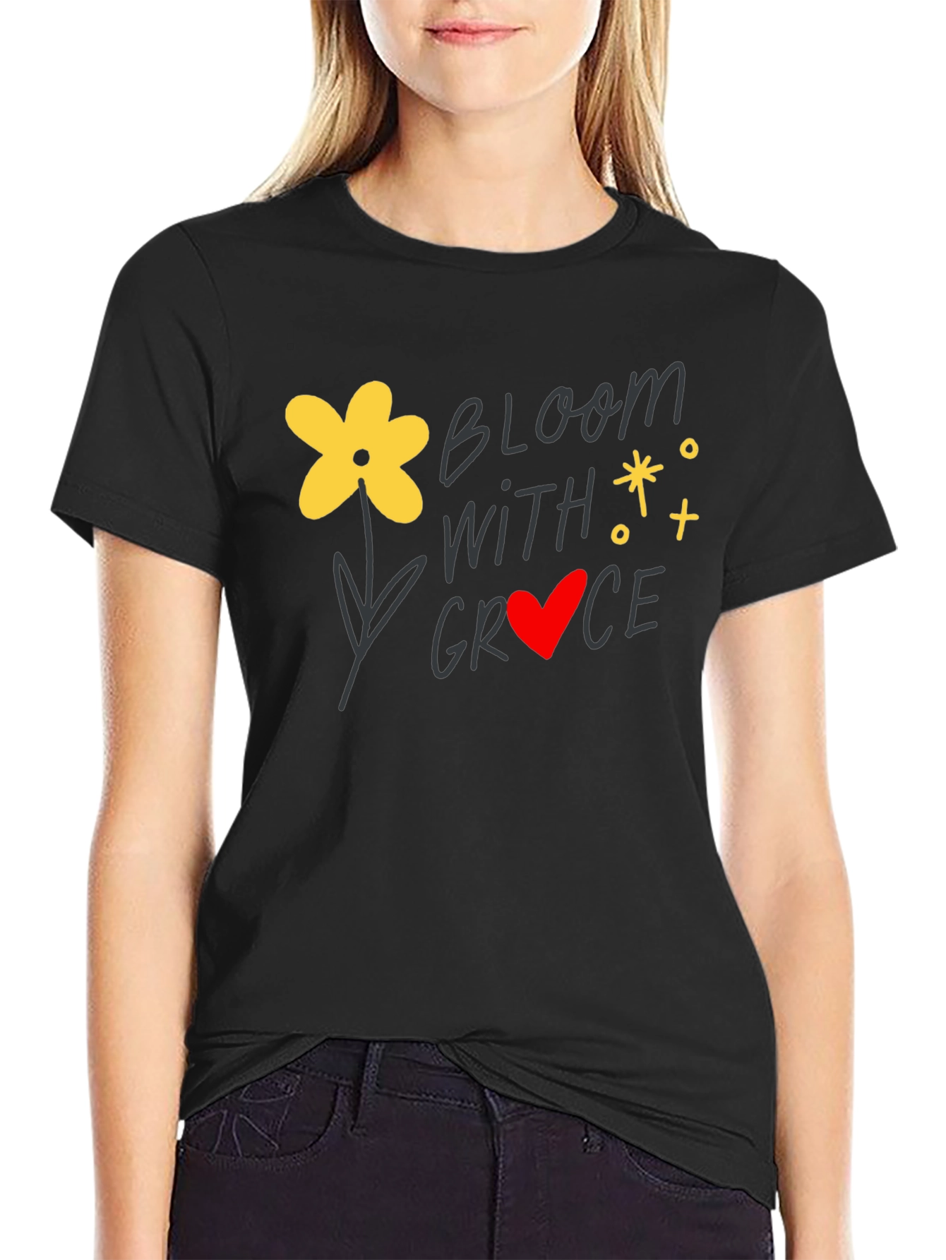 Bloom with Grace Graphic Tee