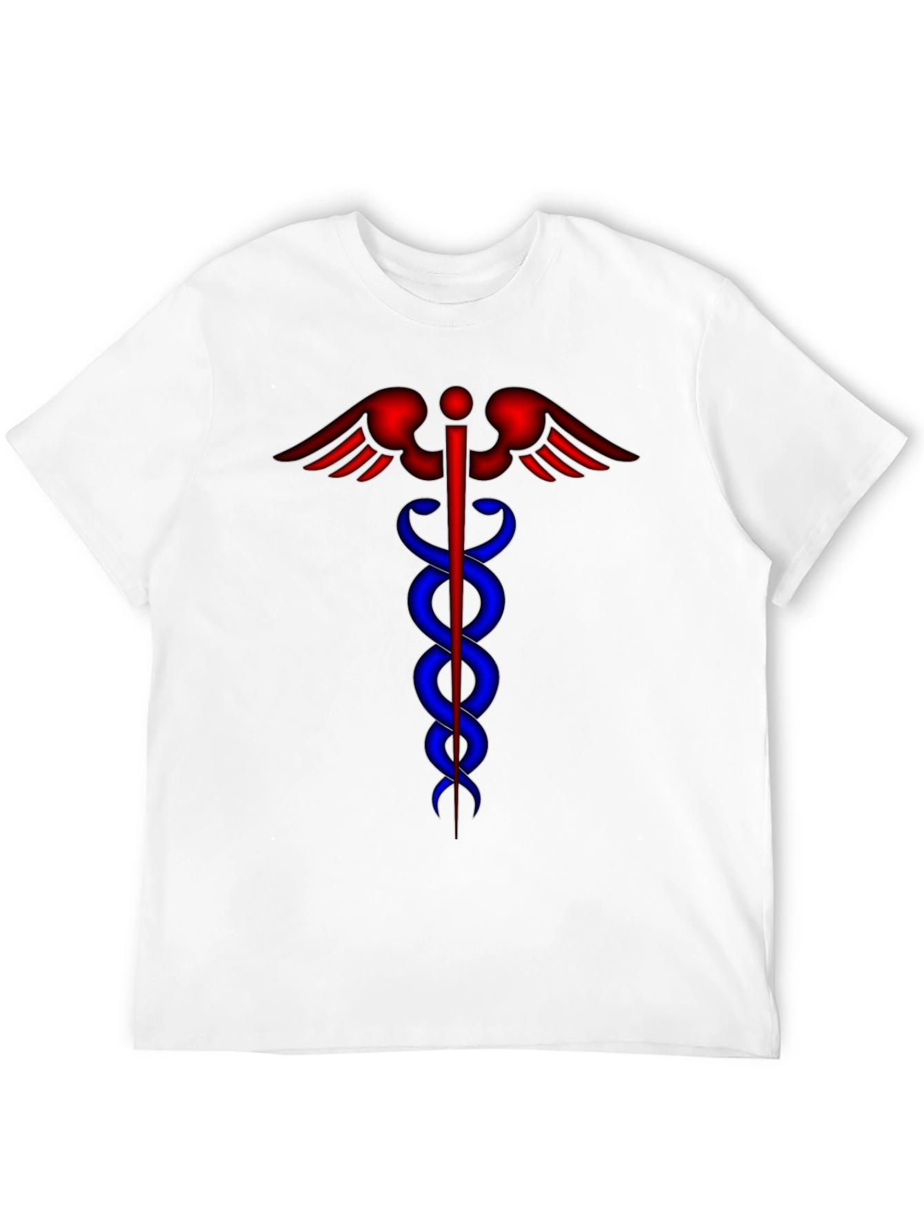 Caduceus Graphic T-Shirt - Medical Symbol