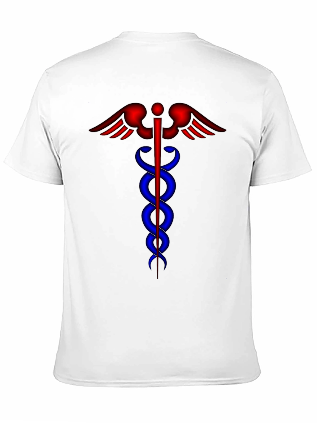 Caduceus Graphic T-Shirt - Medical Symbol