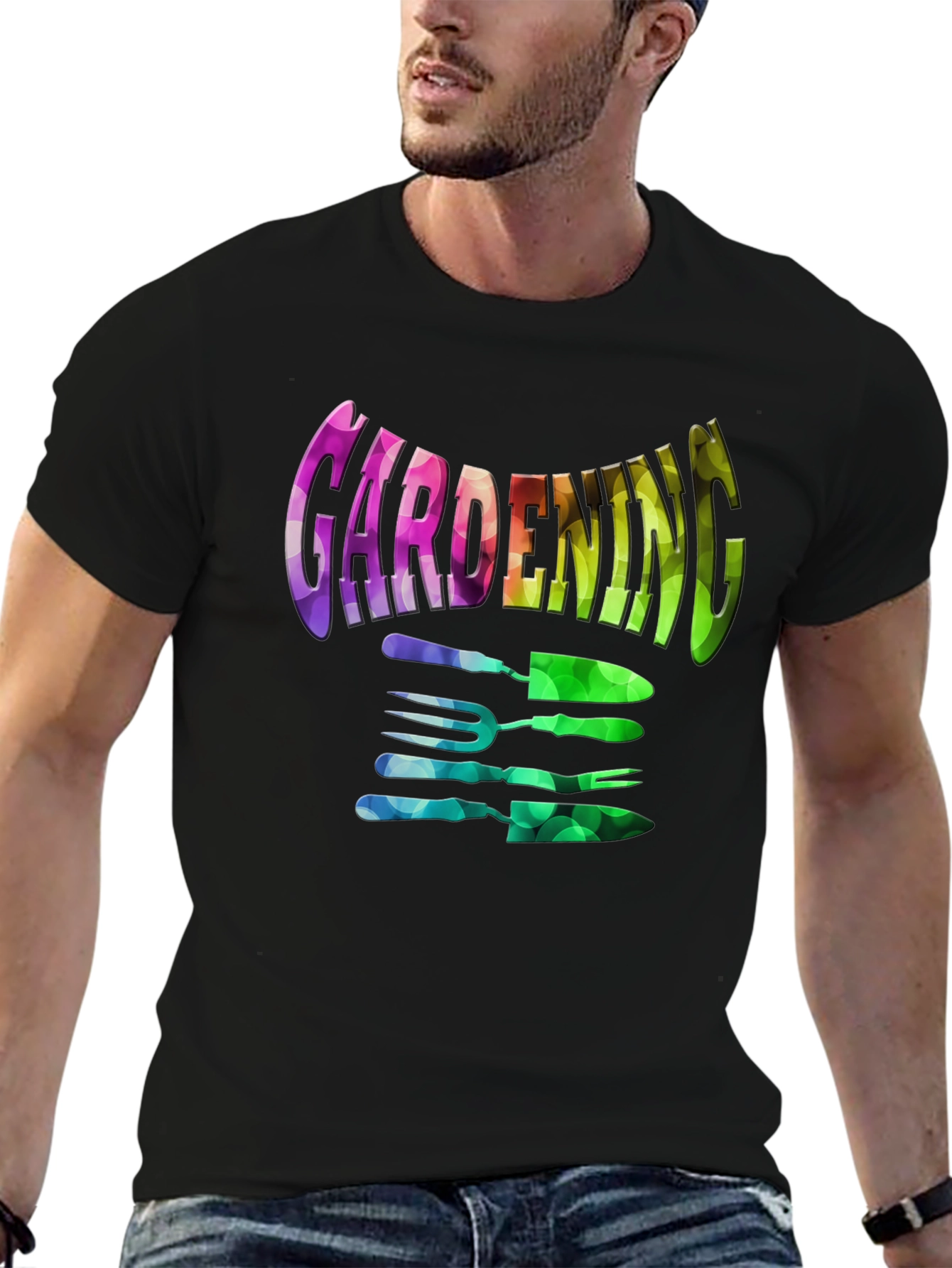 Gardening Tools Graphic Tee