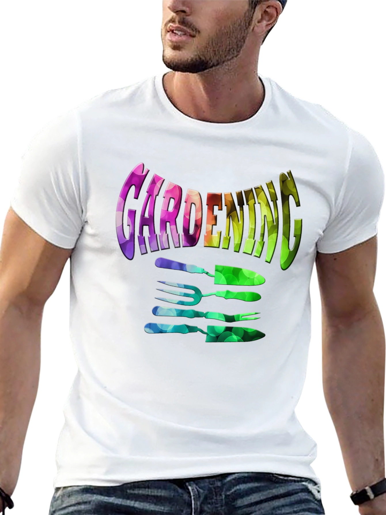 Gardening Tools Graphic Tee