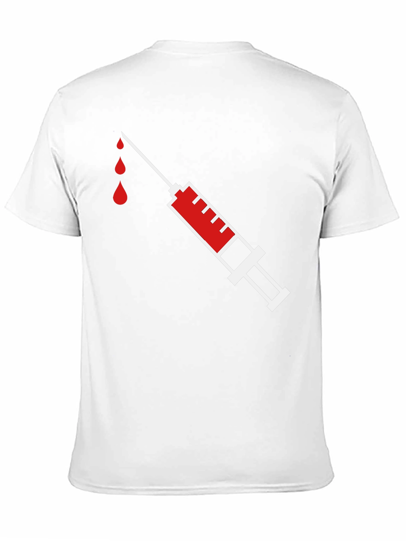 Syringe Graphic T-Shirt - Inject Some Fun!