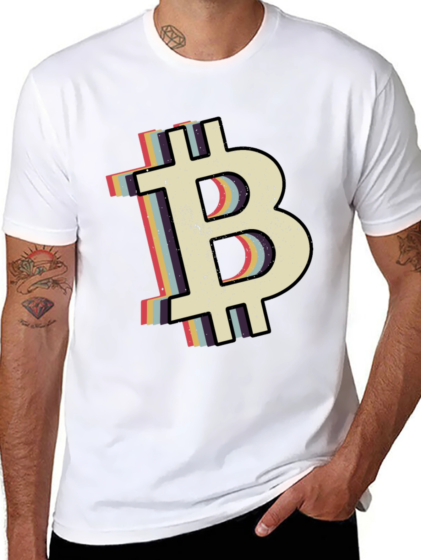 Retro Bitcoin Tee - Crypto Investor T-Shirt