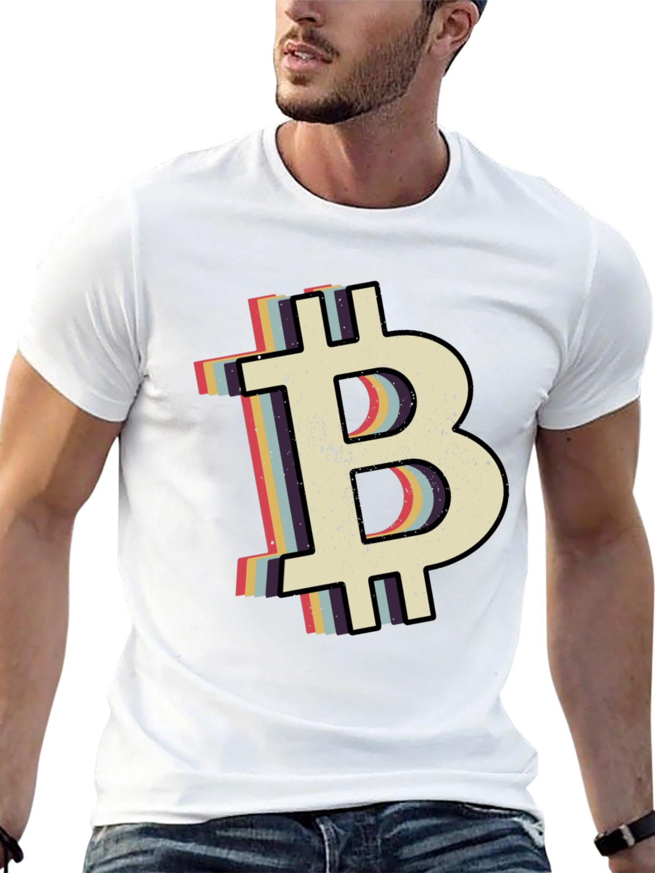 Retro Bitcoin Tee - Crypto Investor T-Shirt