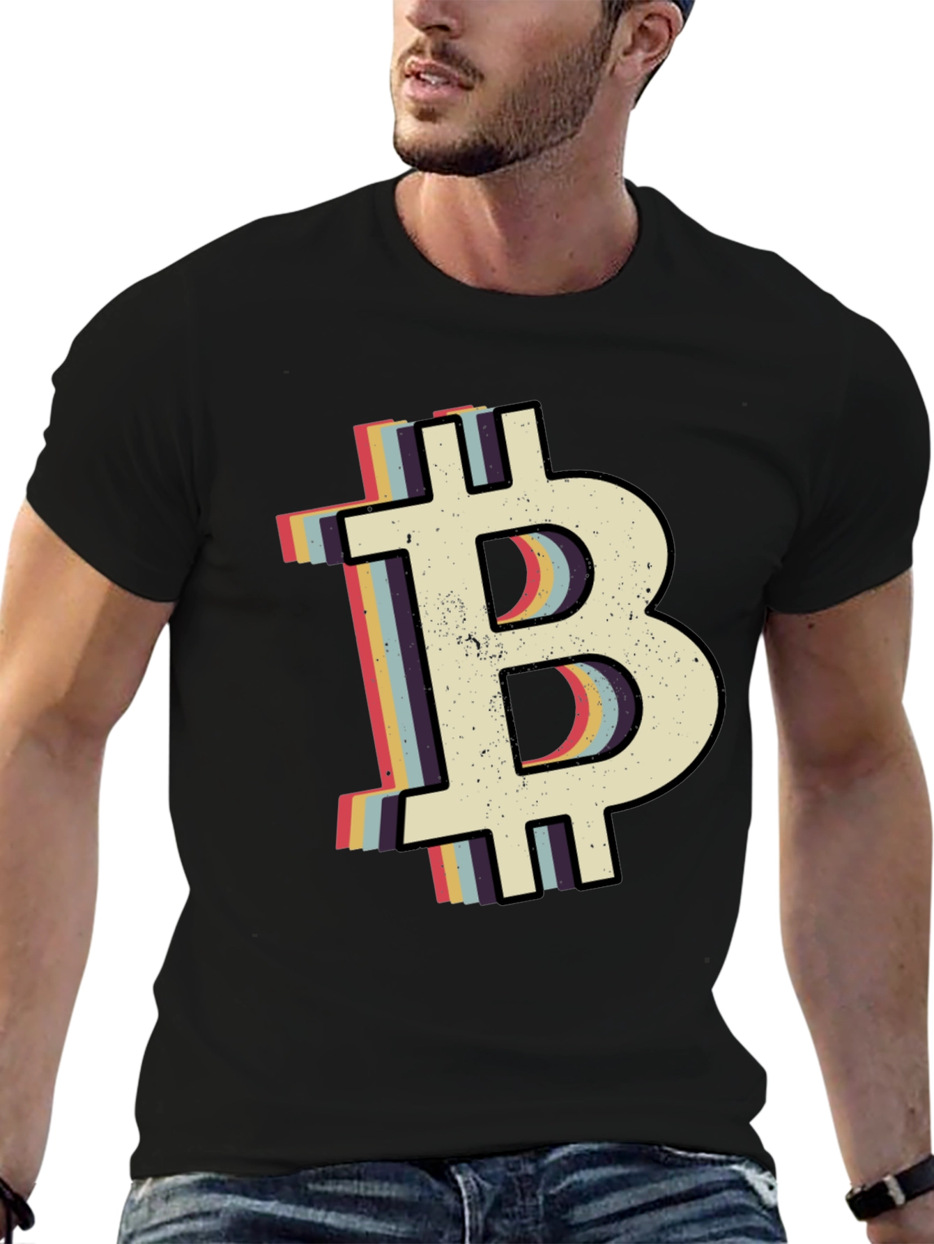 Retro Bitcoin Tee - Crypto Investor T-Shirt
