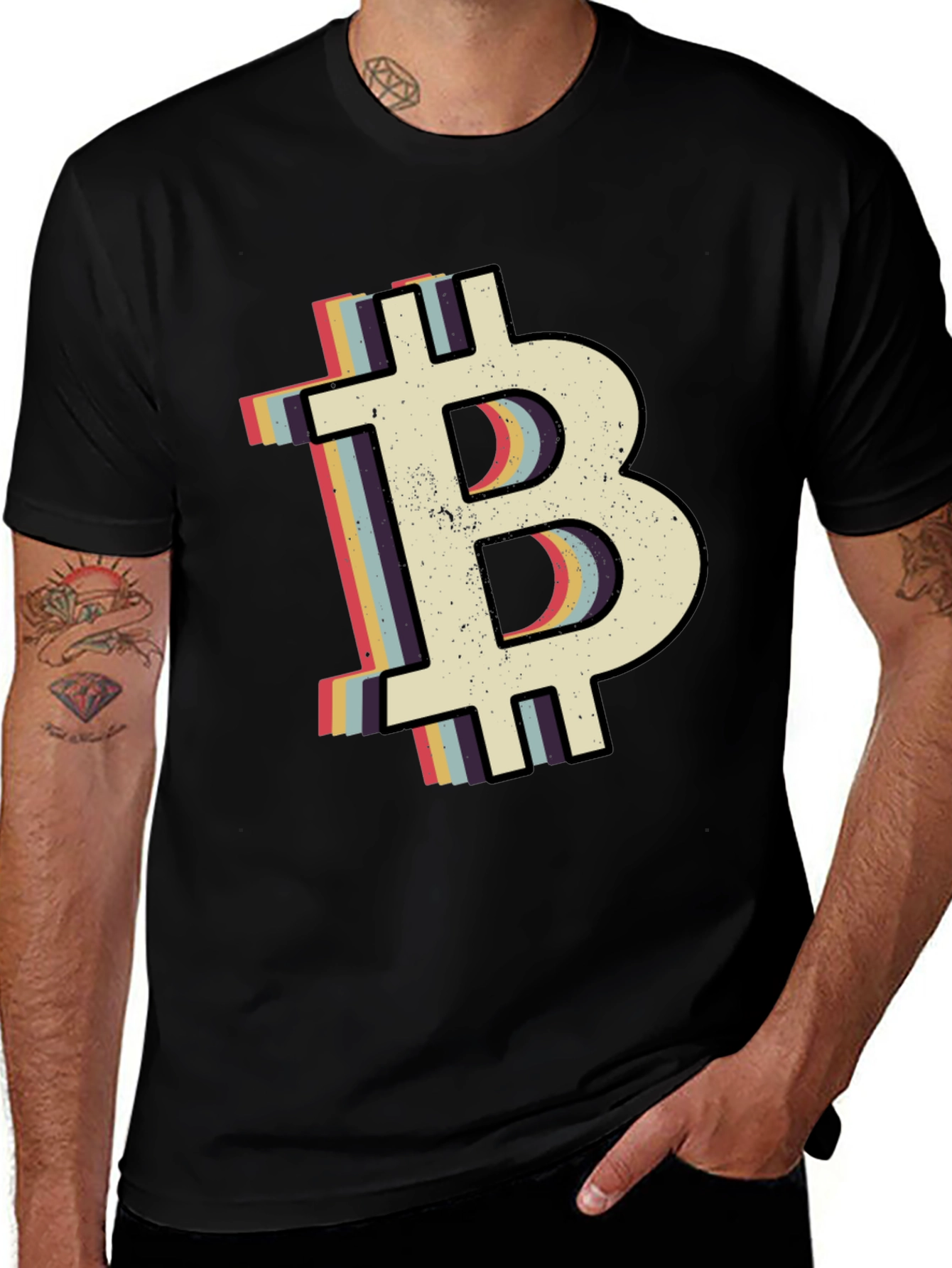Retro Bitcoin Tee - Crypto Investor T-Shirt