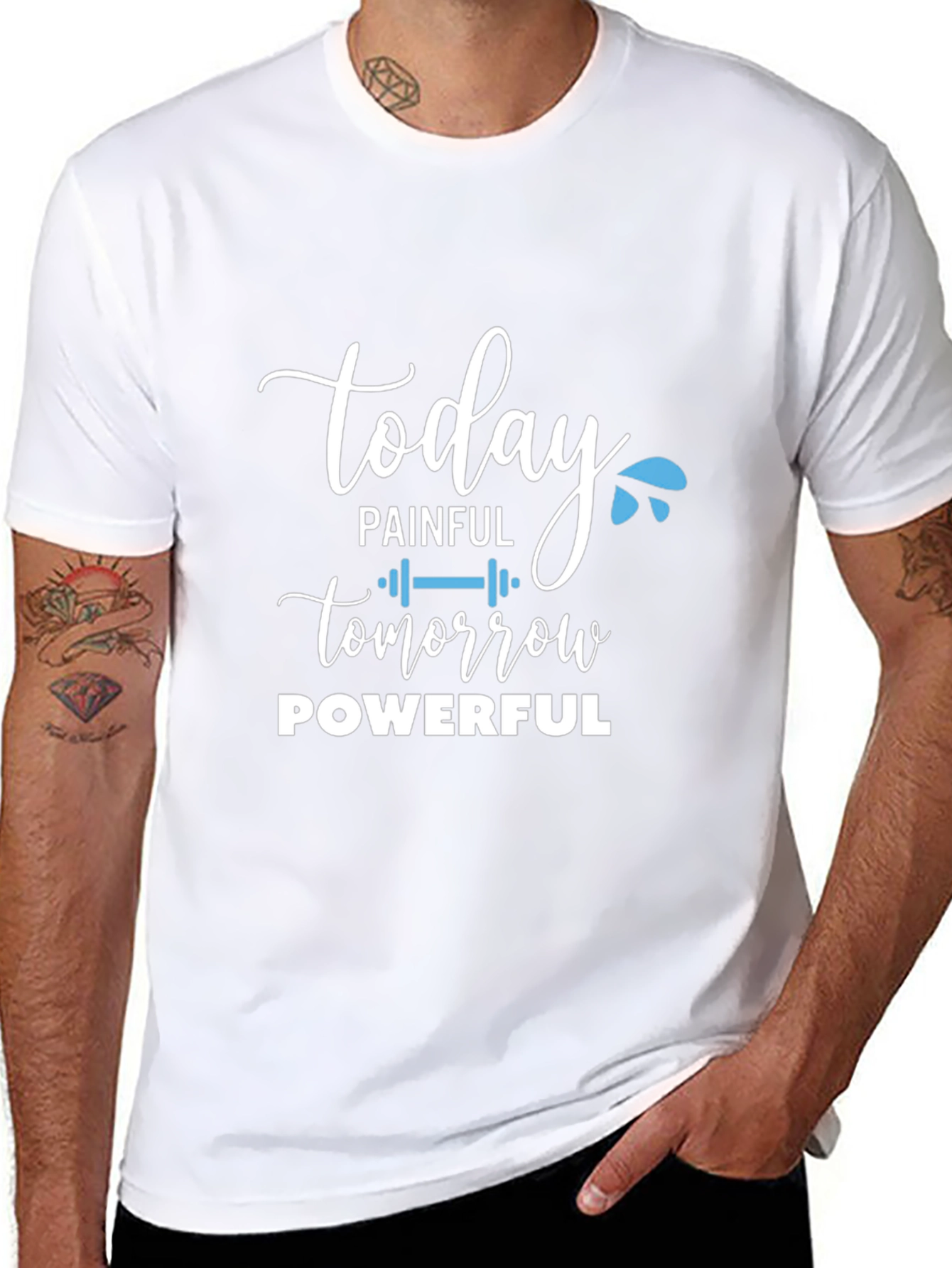 Today Painful Tomorrow Powerful Graphic T-Shirt