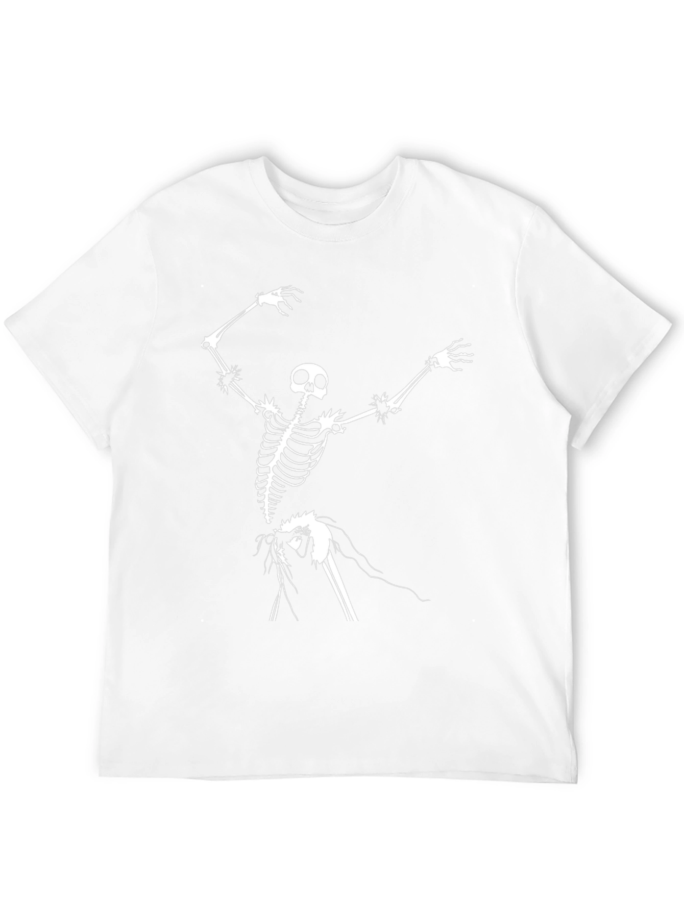 Skeleton Graphic Black T-Shirt