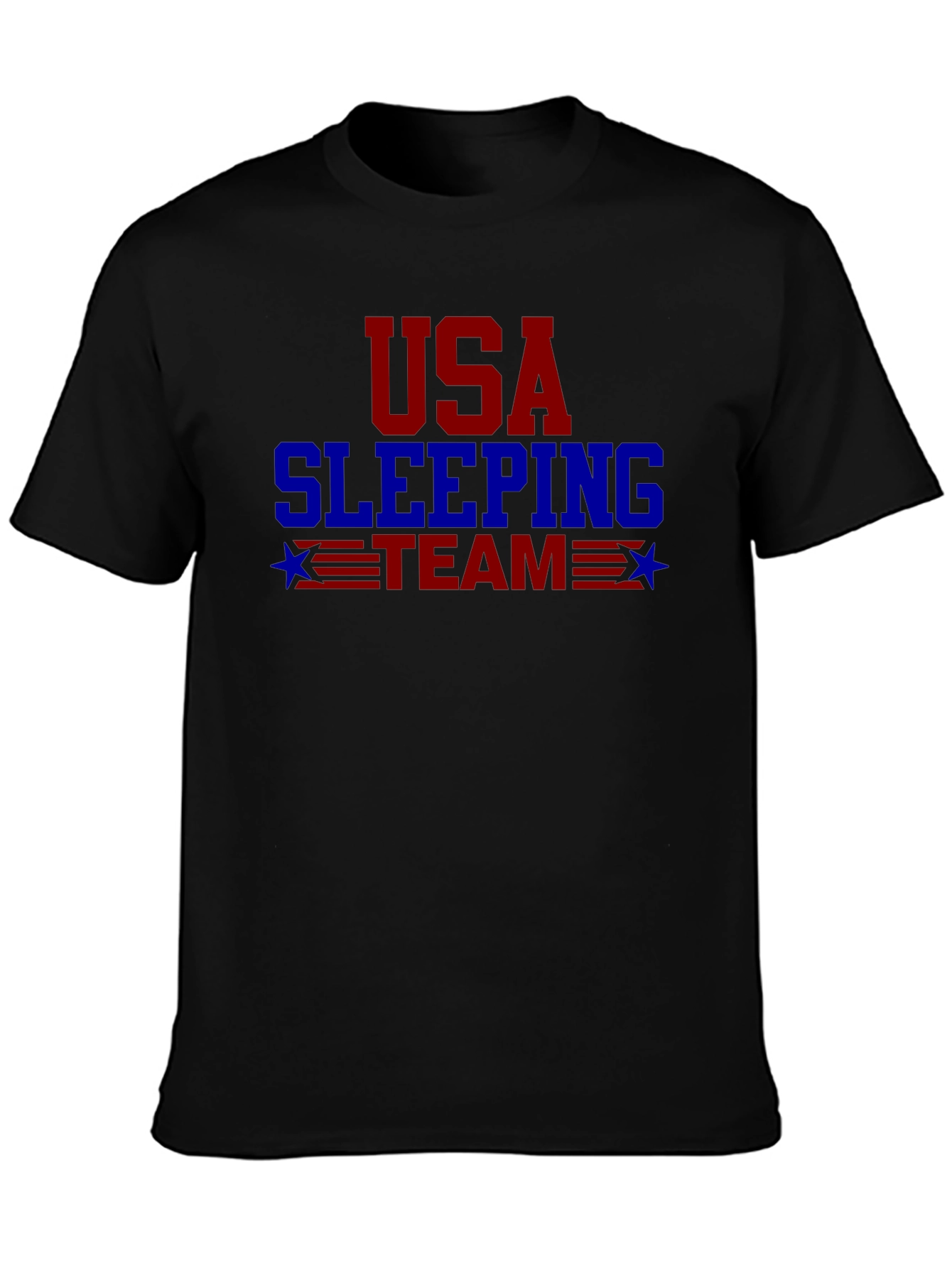 USA Sleeping Team Graphic T-Shirt