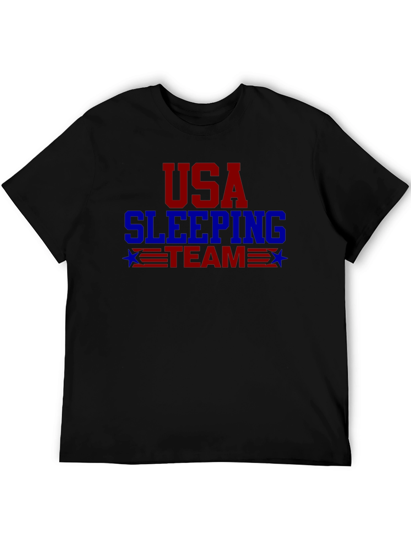 USA Sleeping Team Graphic T-Shirt