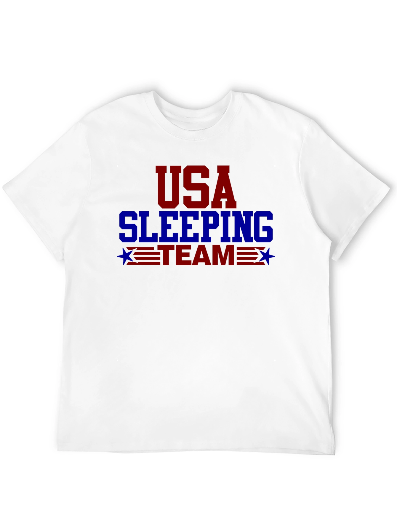 USA Sleeping Team Graphic T-Shirt