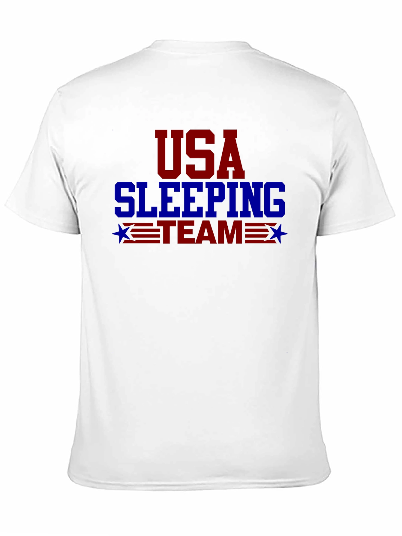 USA Sleeping Team Graphic T-Shirt