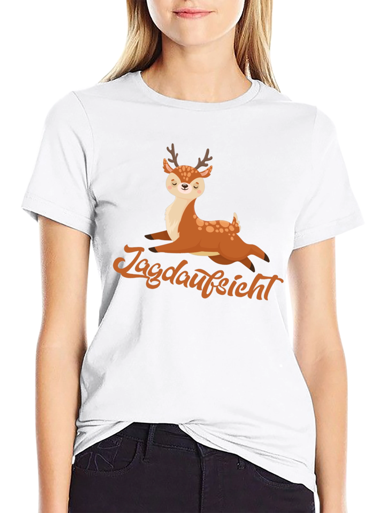 Jagdaufsicht Deer Graphic T-Shirt