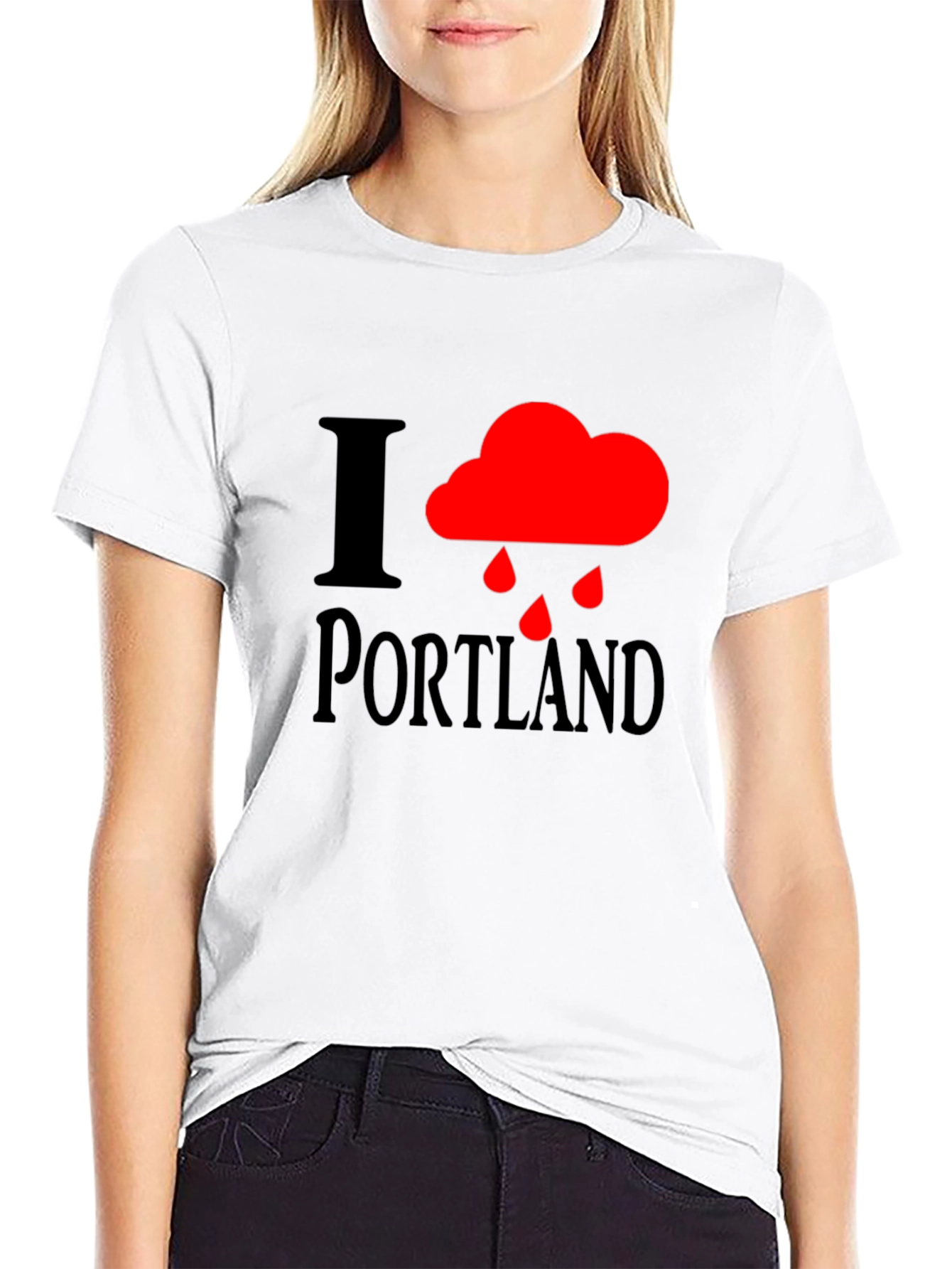 I Heart Rainy Portland T-Shirt
