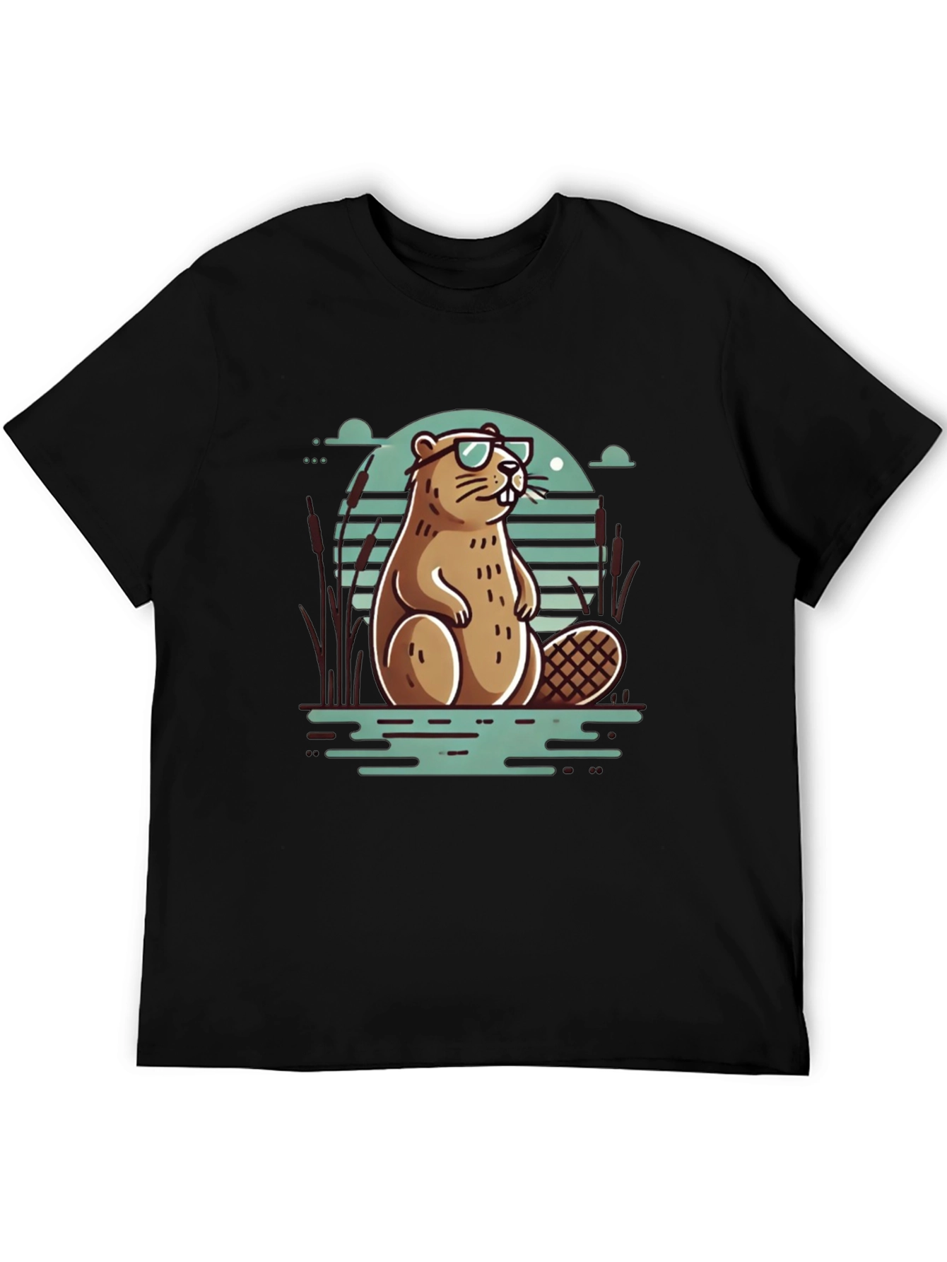 Cool Beaver T-Shirt - Stylish Graphic Tee