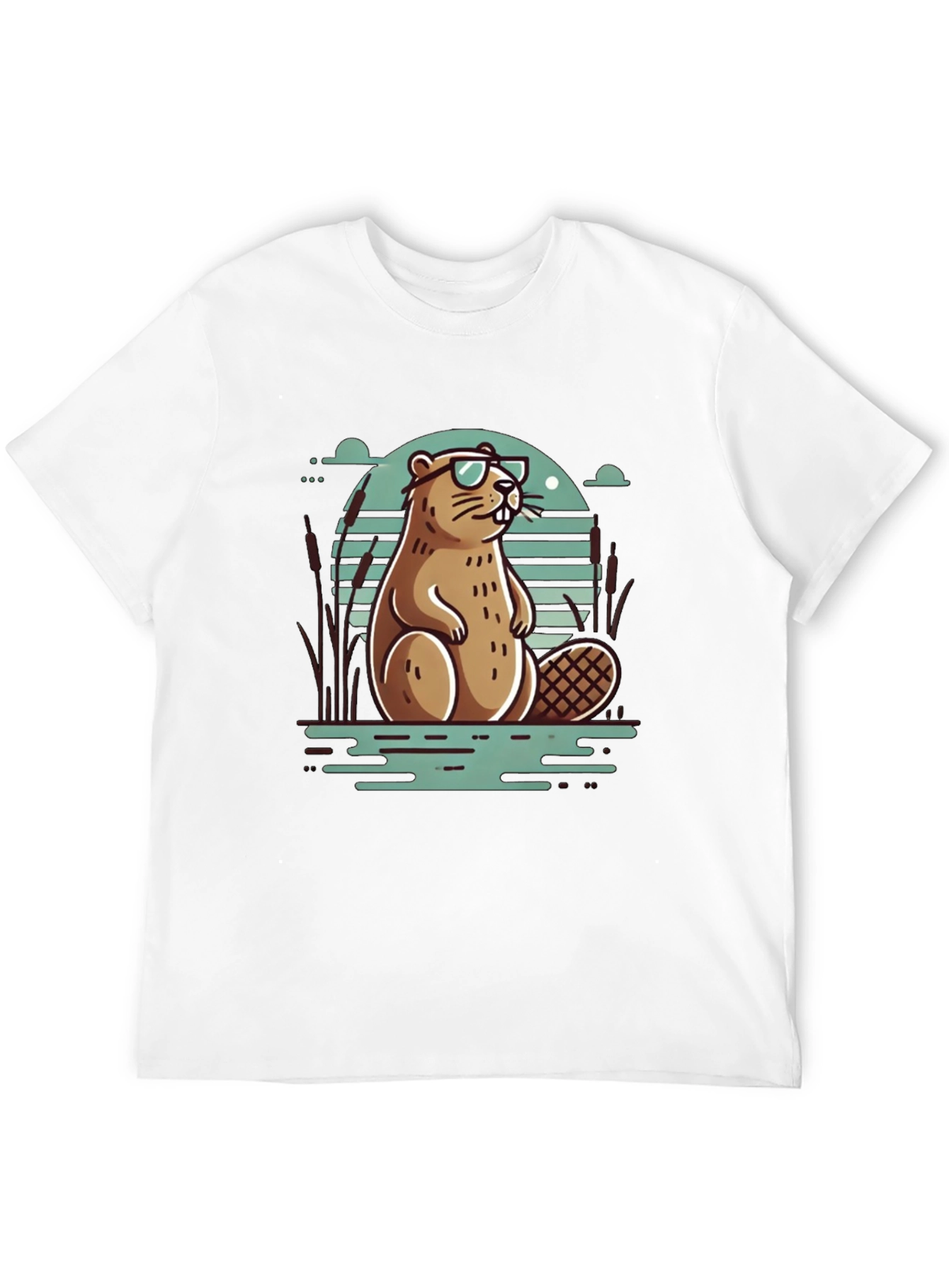 Cool Beaver T-Shirt - Stylish Graphic Tee