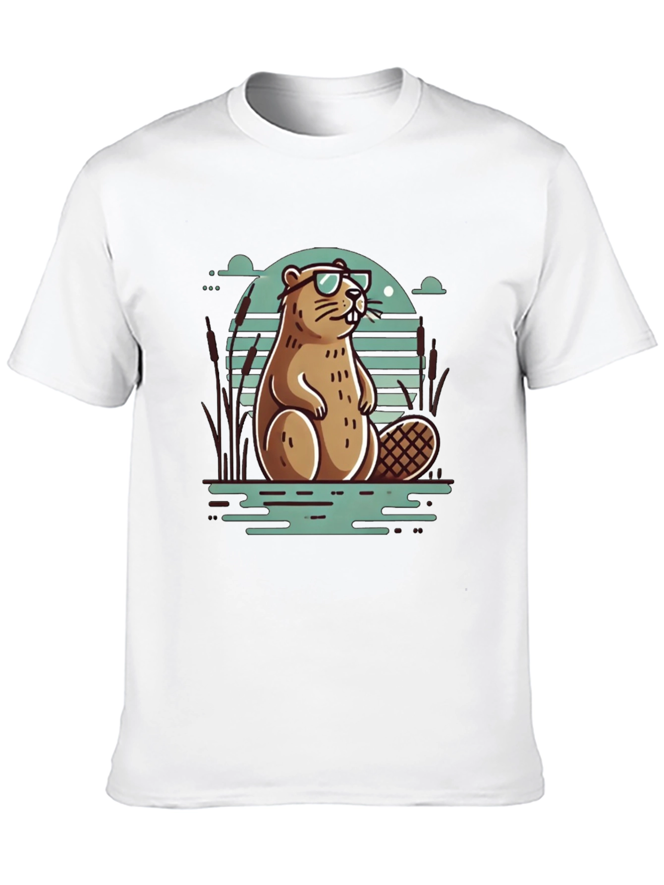 Cool Beaver T-Shirt - Stylish Graphic Tee