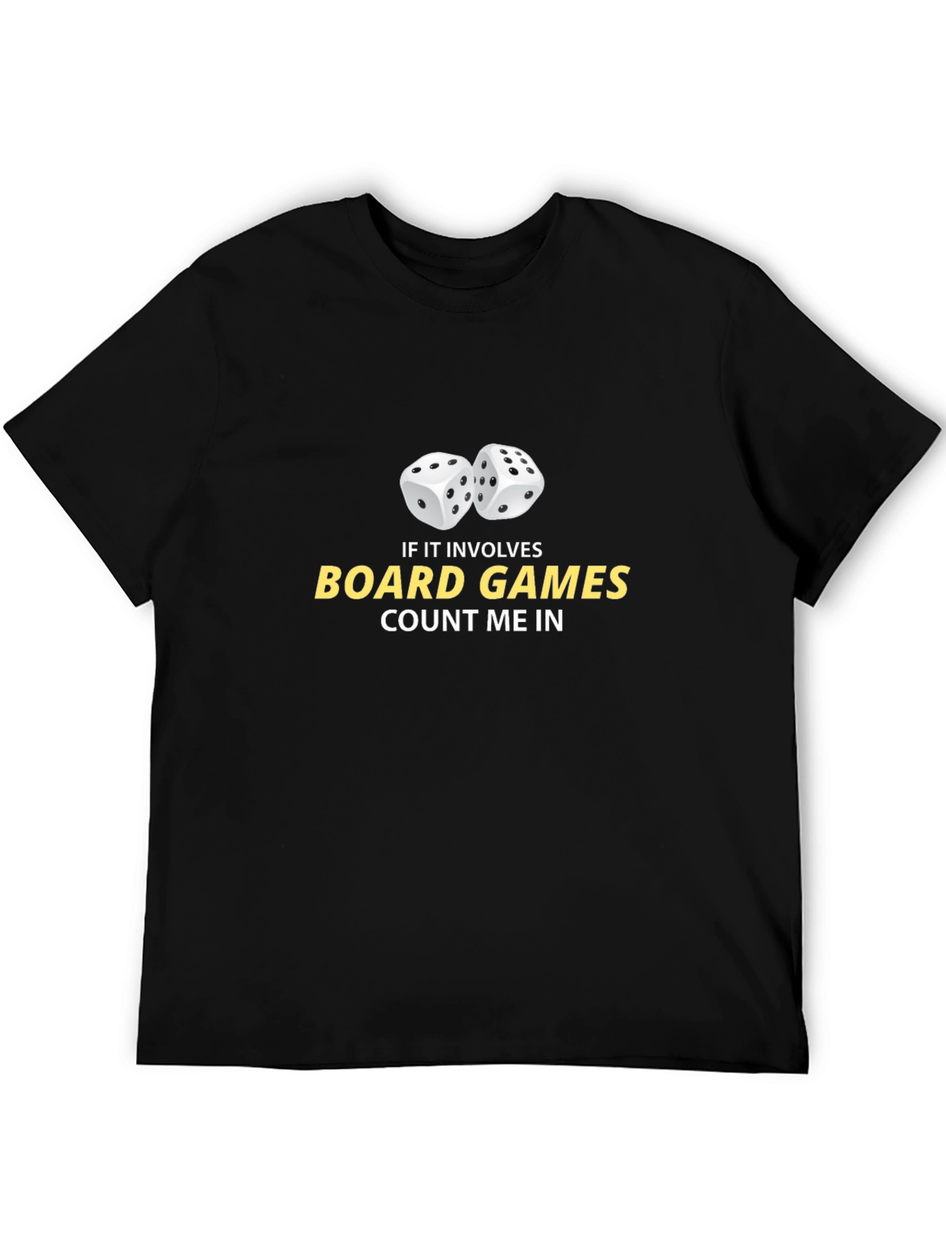 Board Games Dice Graphic Tee - Count Me In