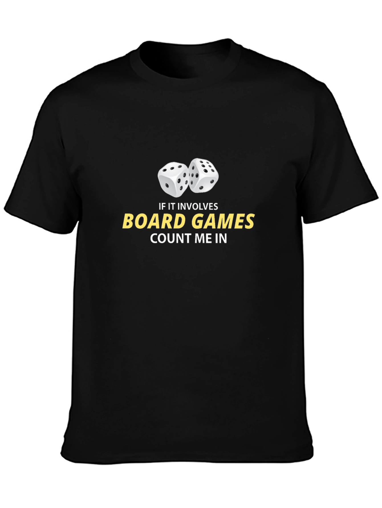 Board Games Dice Graphic Tee - Count Me In