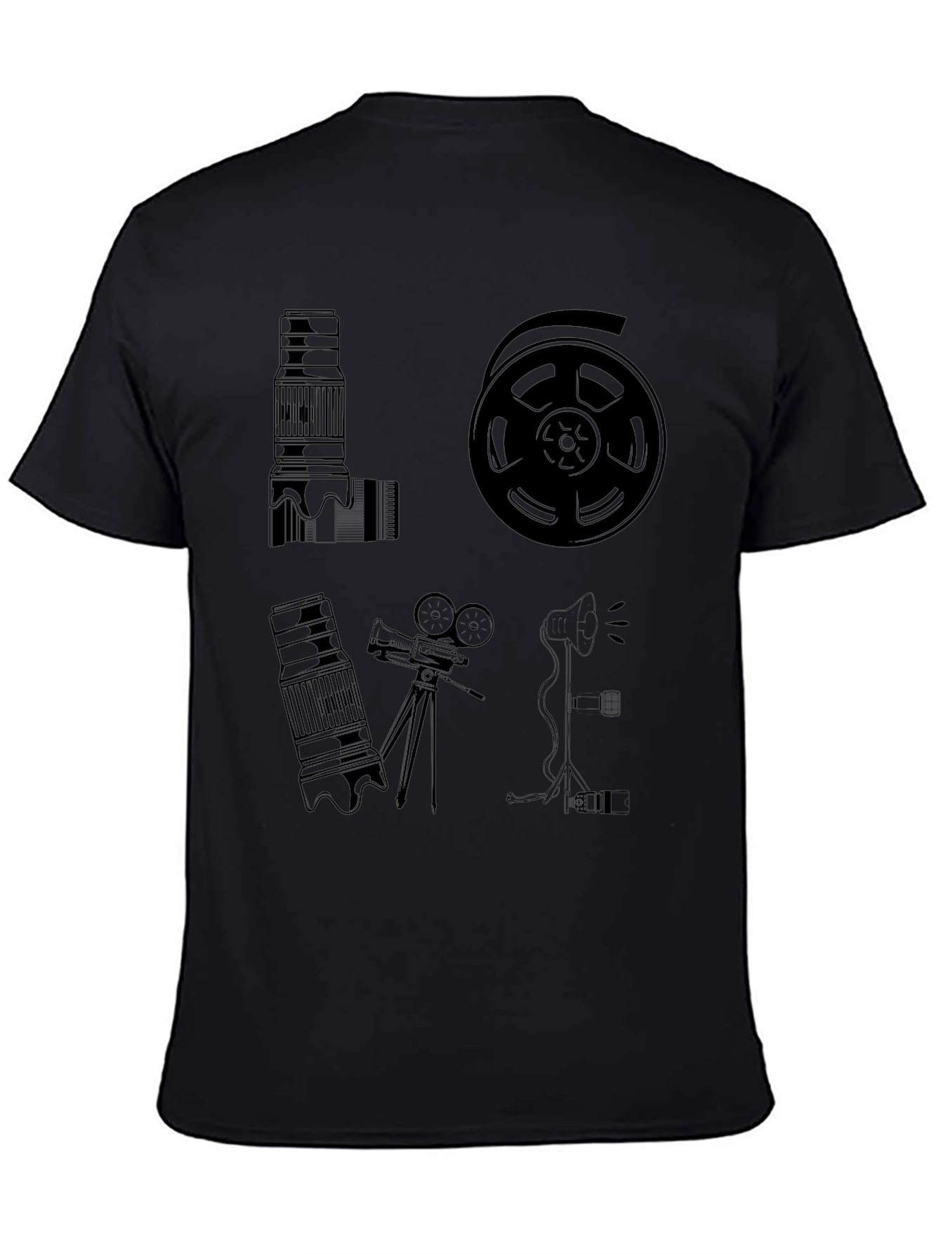 LOVE Film & Photography T-Shirt - Camera Reel Design