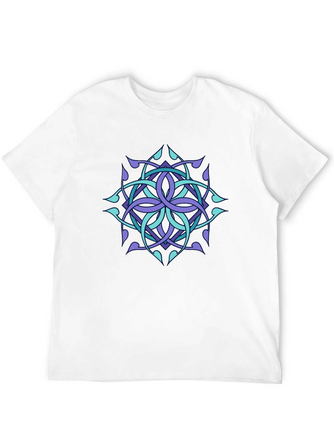 Celtic Knot Graphic Tee - Black