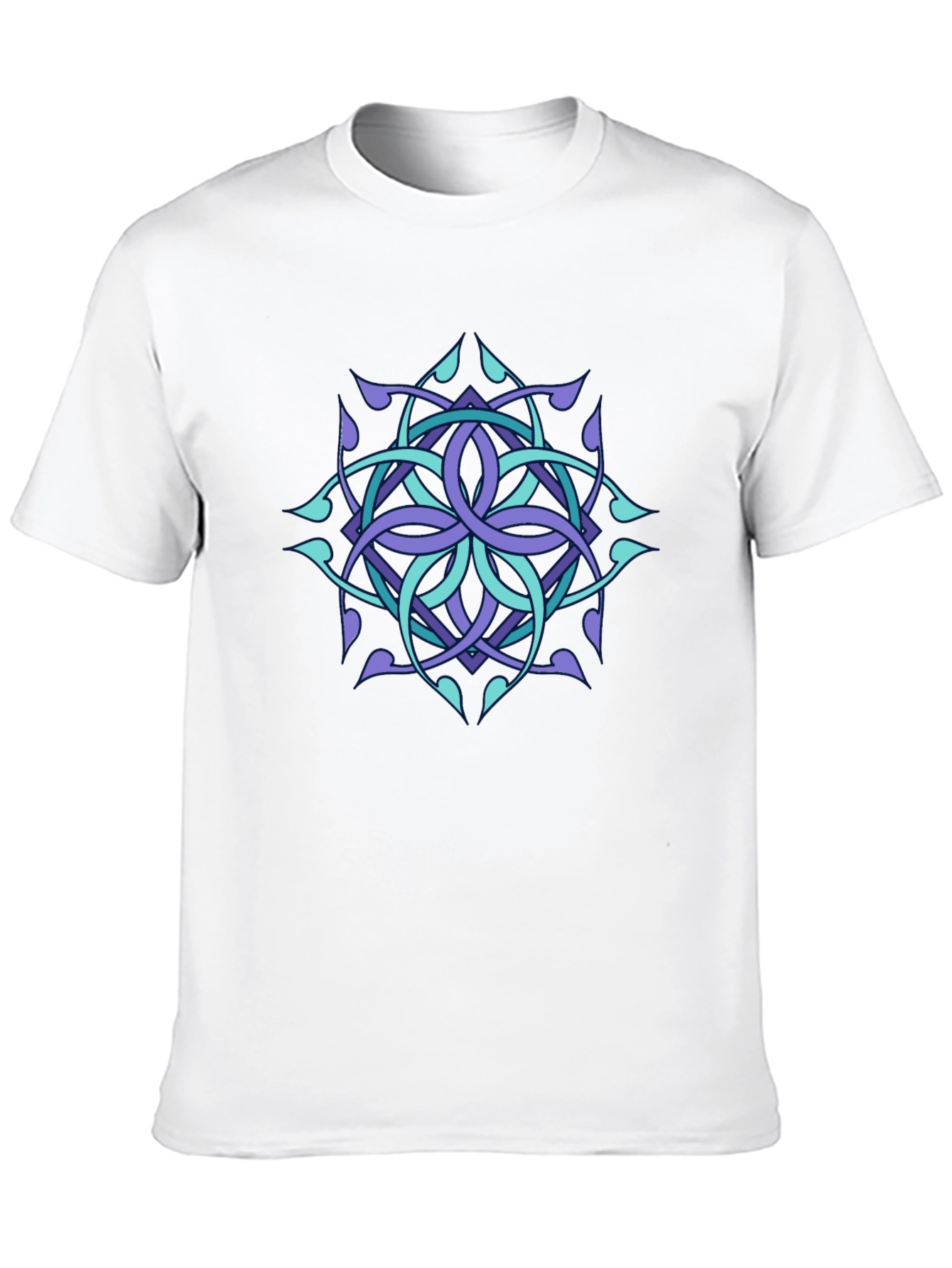 Celtic Knot Graphic Tee - Black