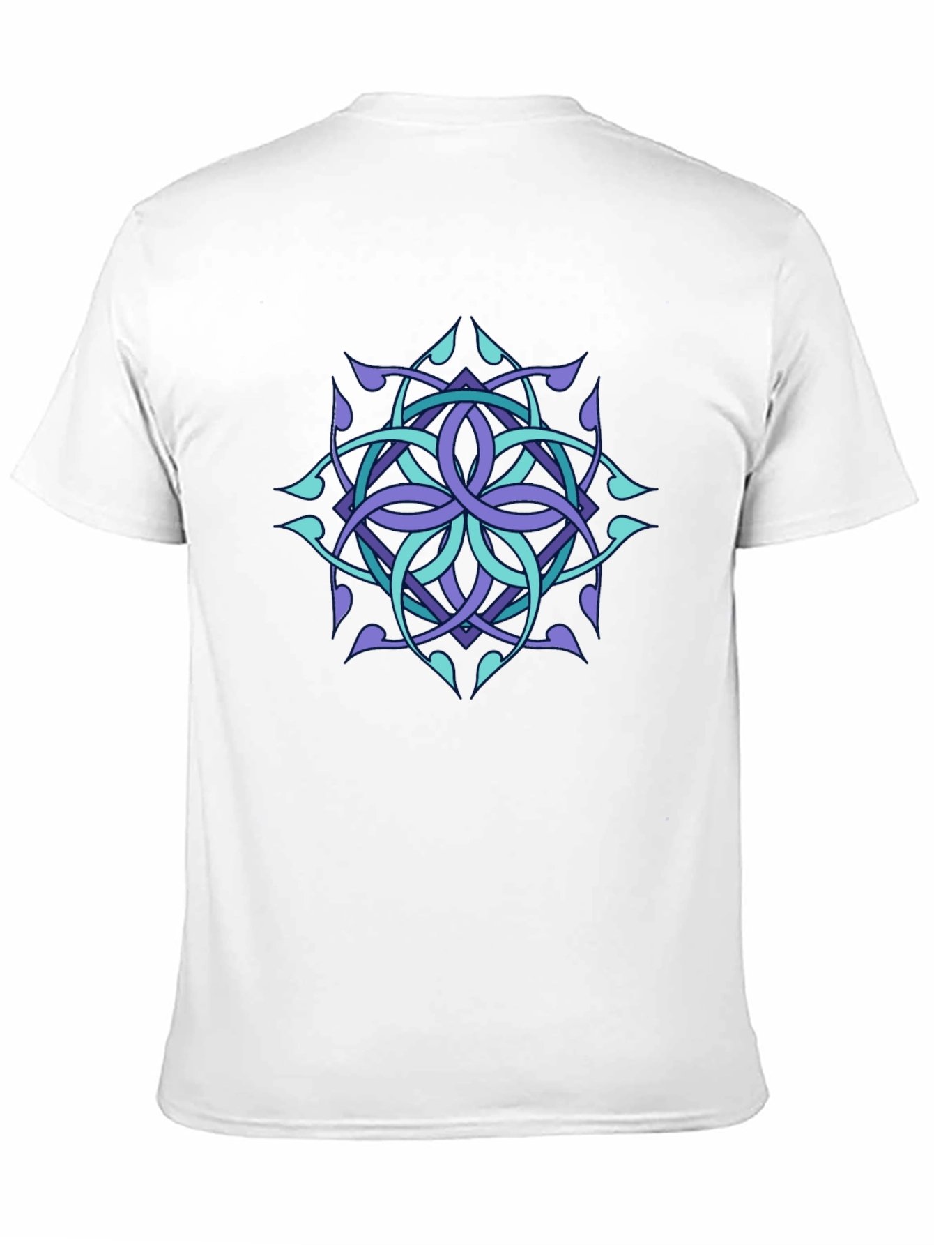 Celtic Knot Graphic Tee - Black