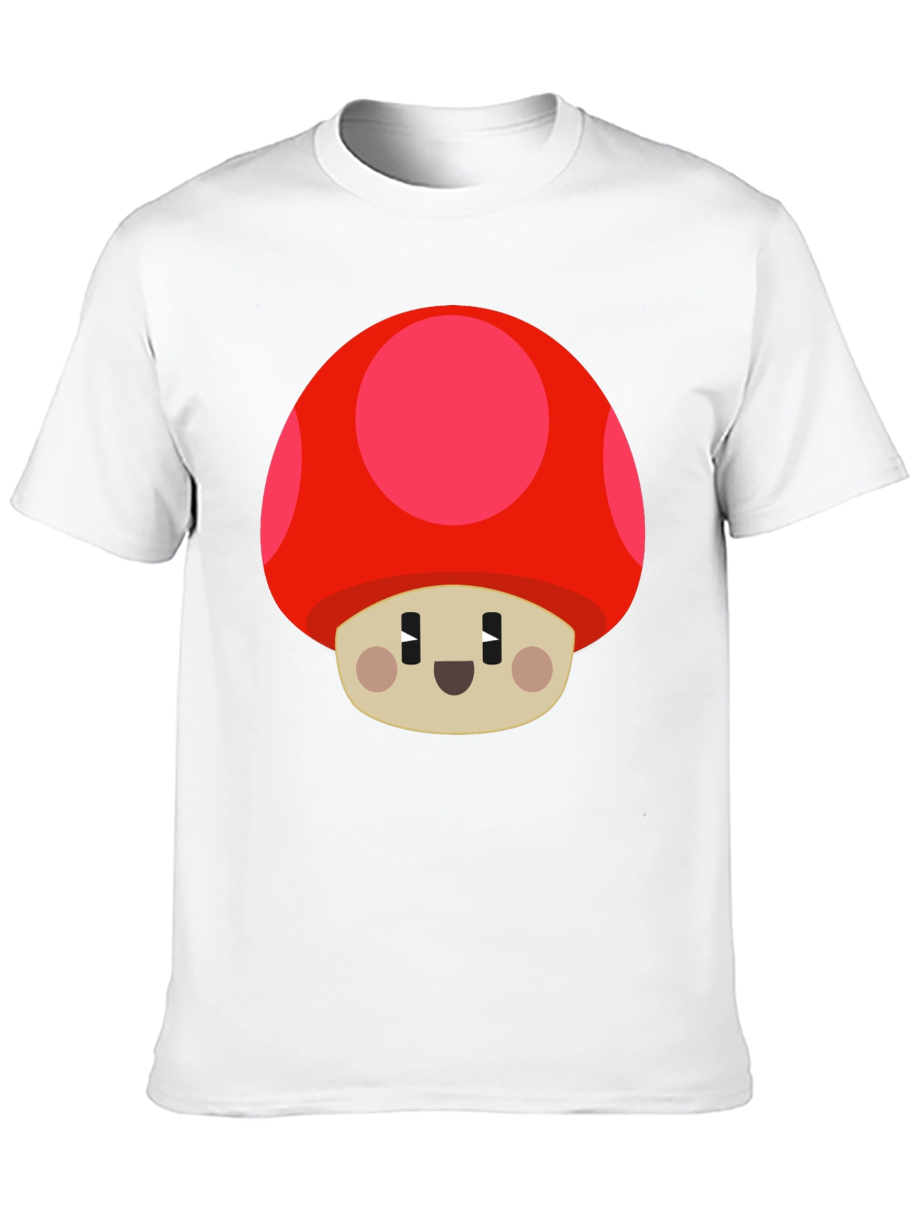 Mushroom Graphic T-Shirt - Black