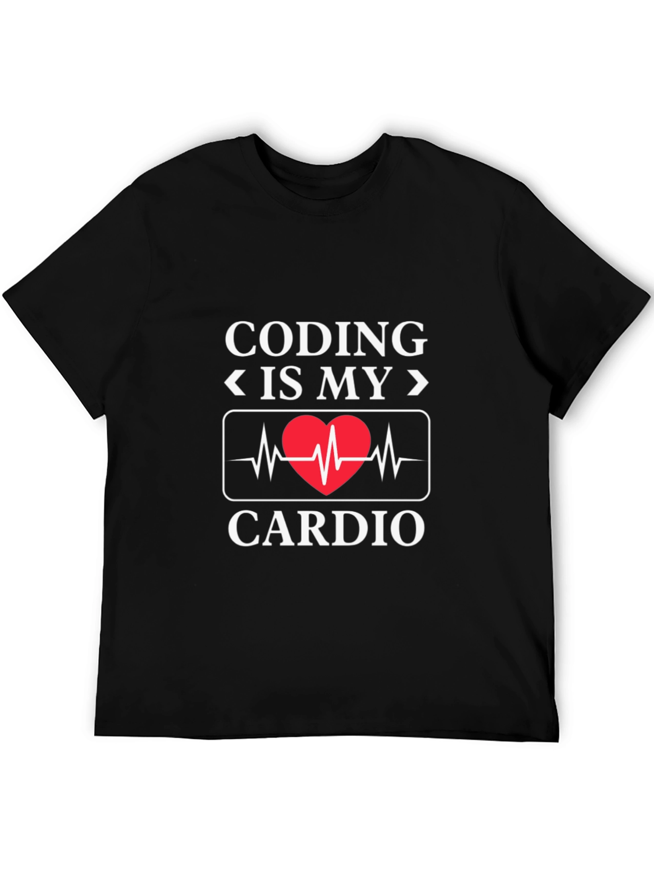 Coding is My Cardio T-Shirt - Programmer Humor