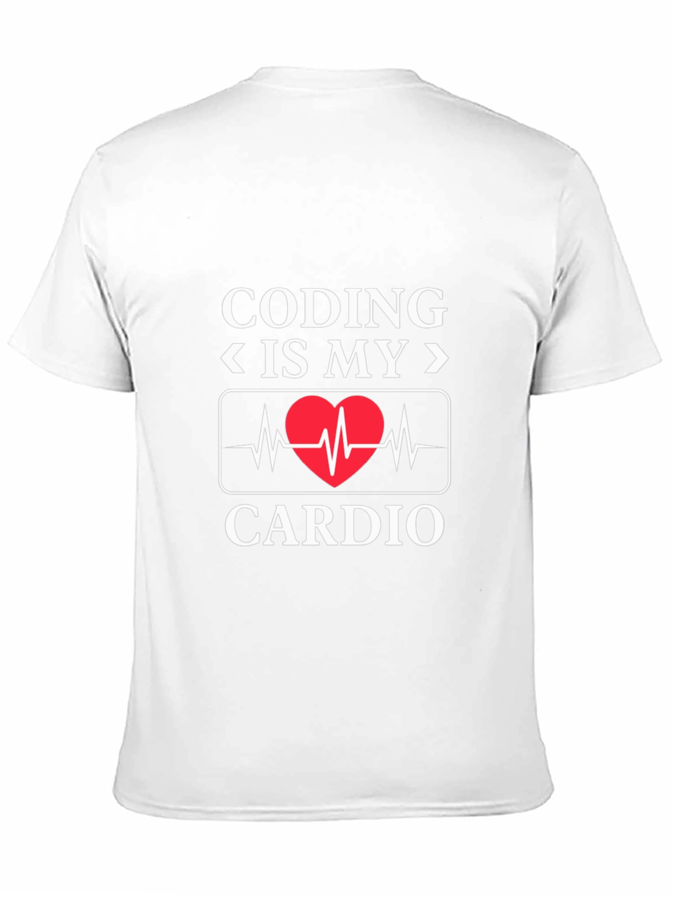 Coding is My Cardio T-Shirt - Programmer Humor