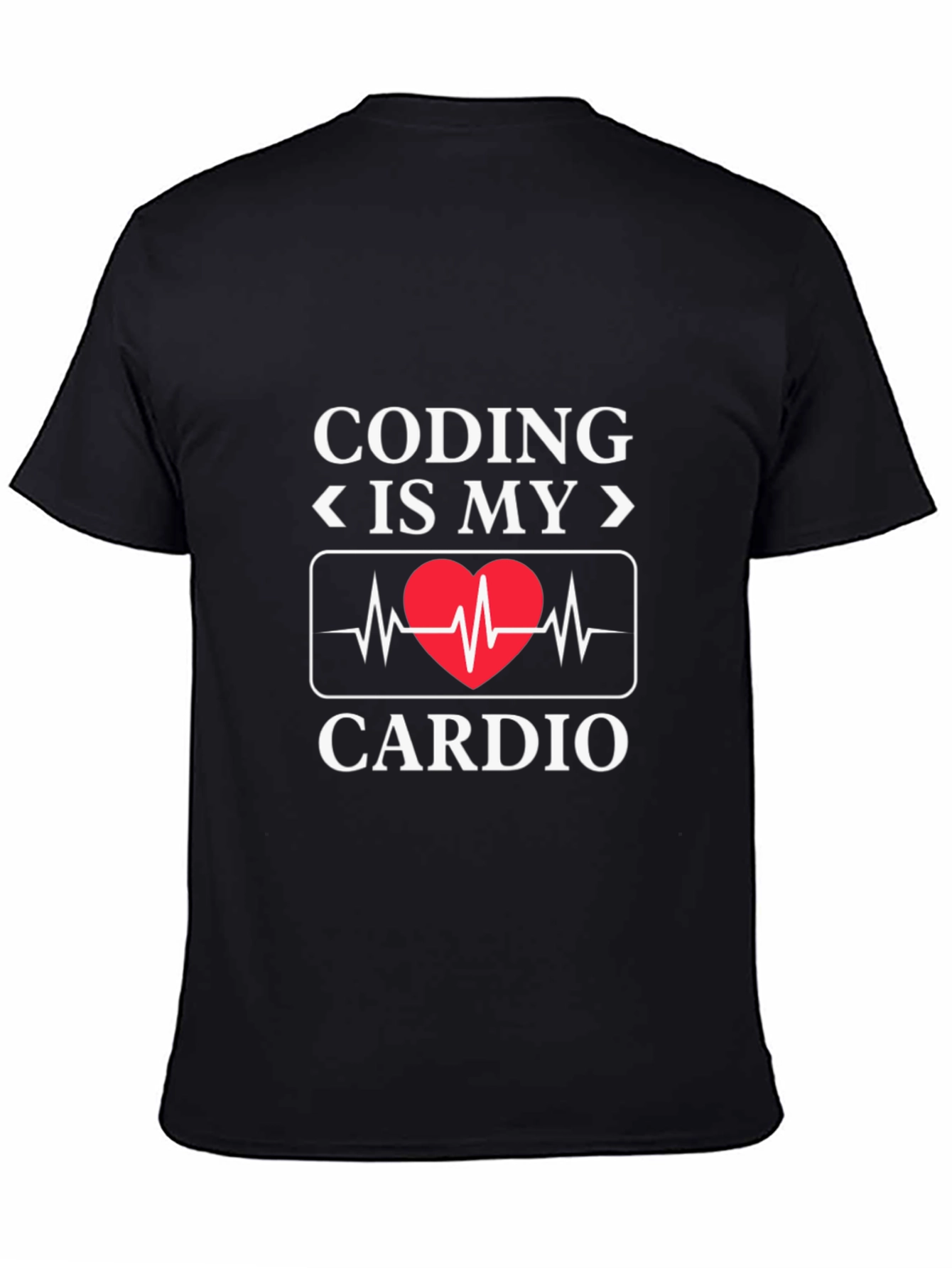 Coding is My Cardio T-Shirt - Programmer Humor
