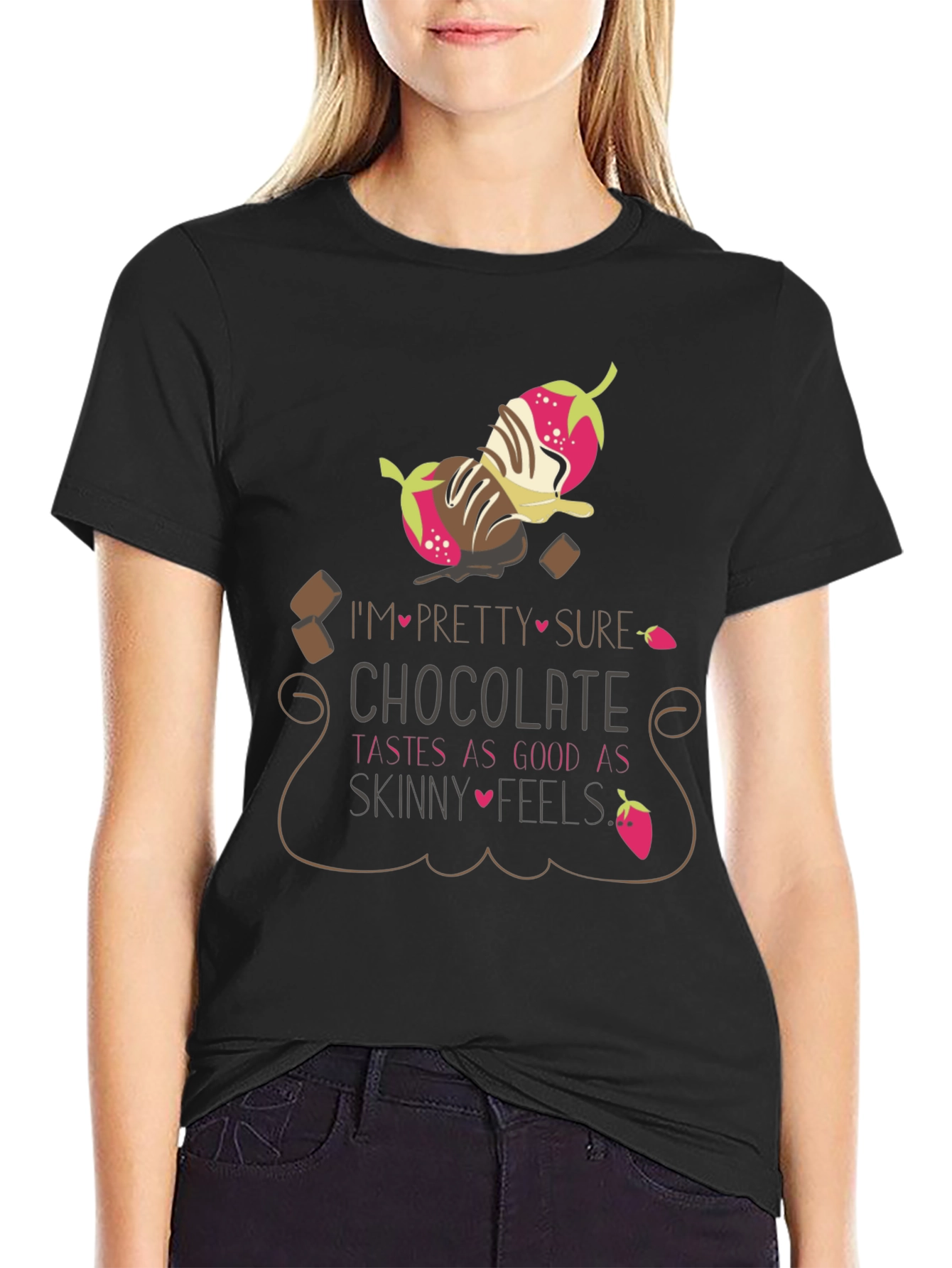 Chocolate Lover T-Shirt: Tastes As Good As Skinny Feels