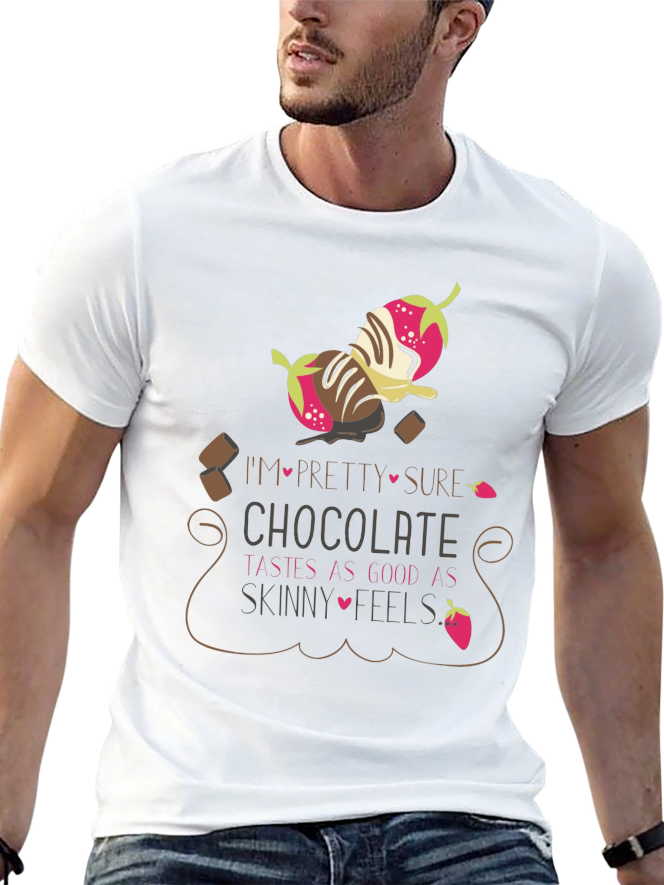 Chocolate Lover T-Shirt: Tastes As Good As Skinny Feels