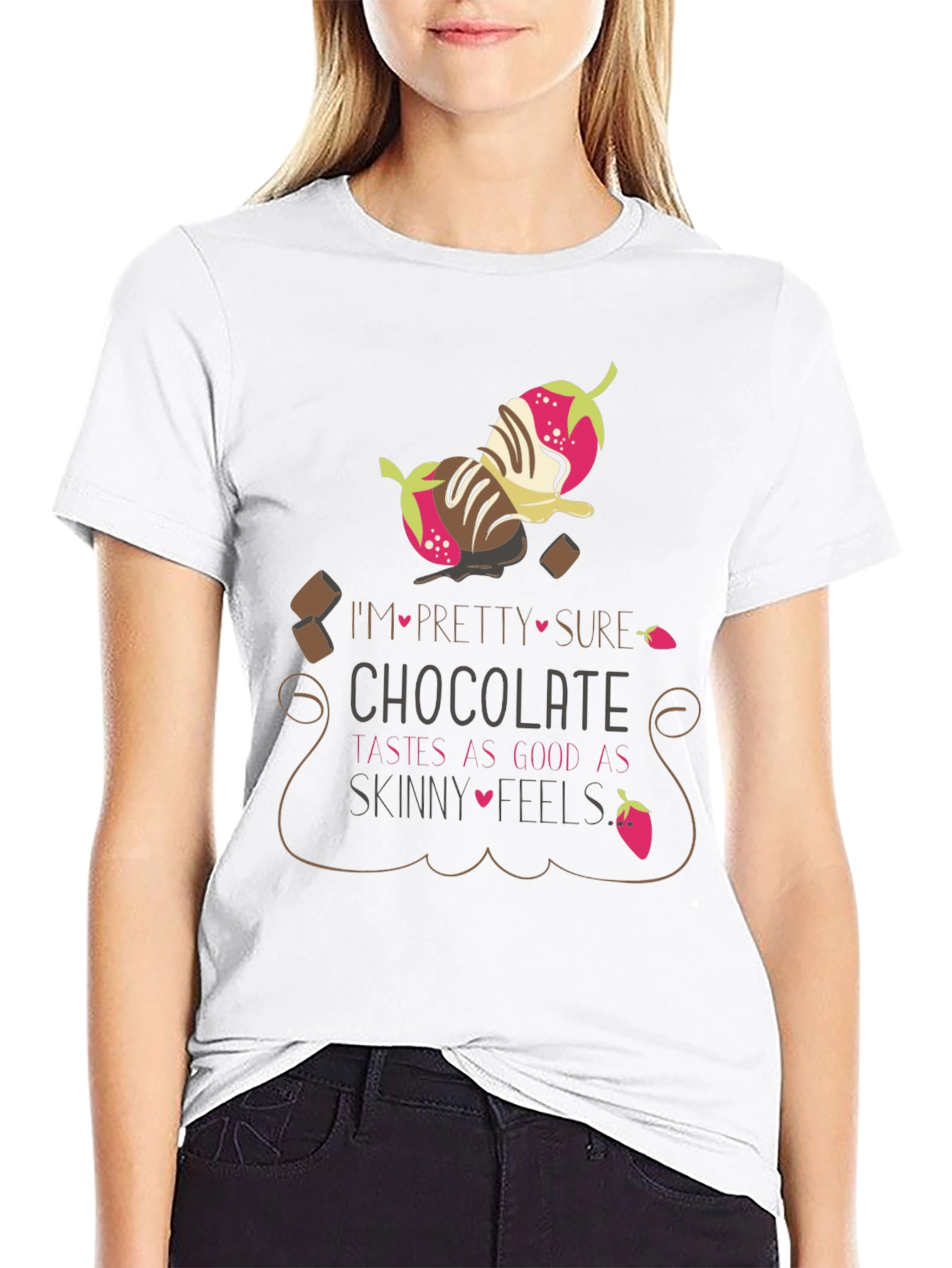 Chocolate Lover T-Shirt: Tastes As Good As Skinny Feels