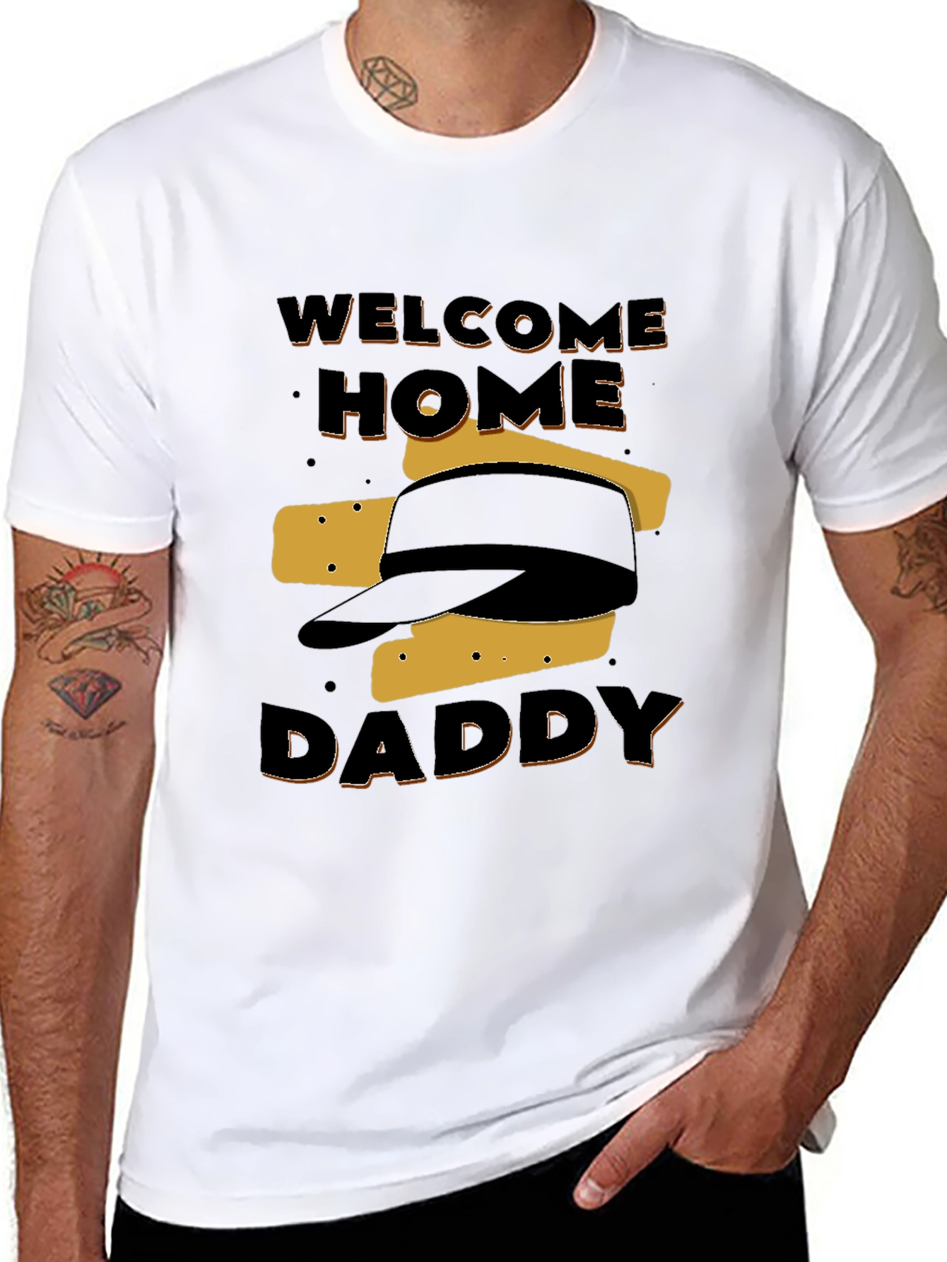 Welcome Home Daddy T-Shirt - Military Appreciation