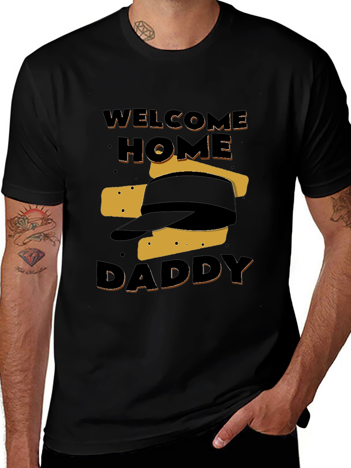 Welcome Home Daddy T-Shirt - Military Appreciation