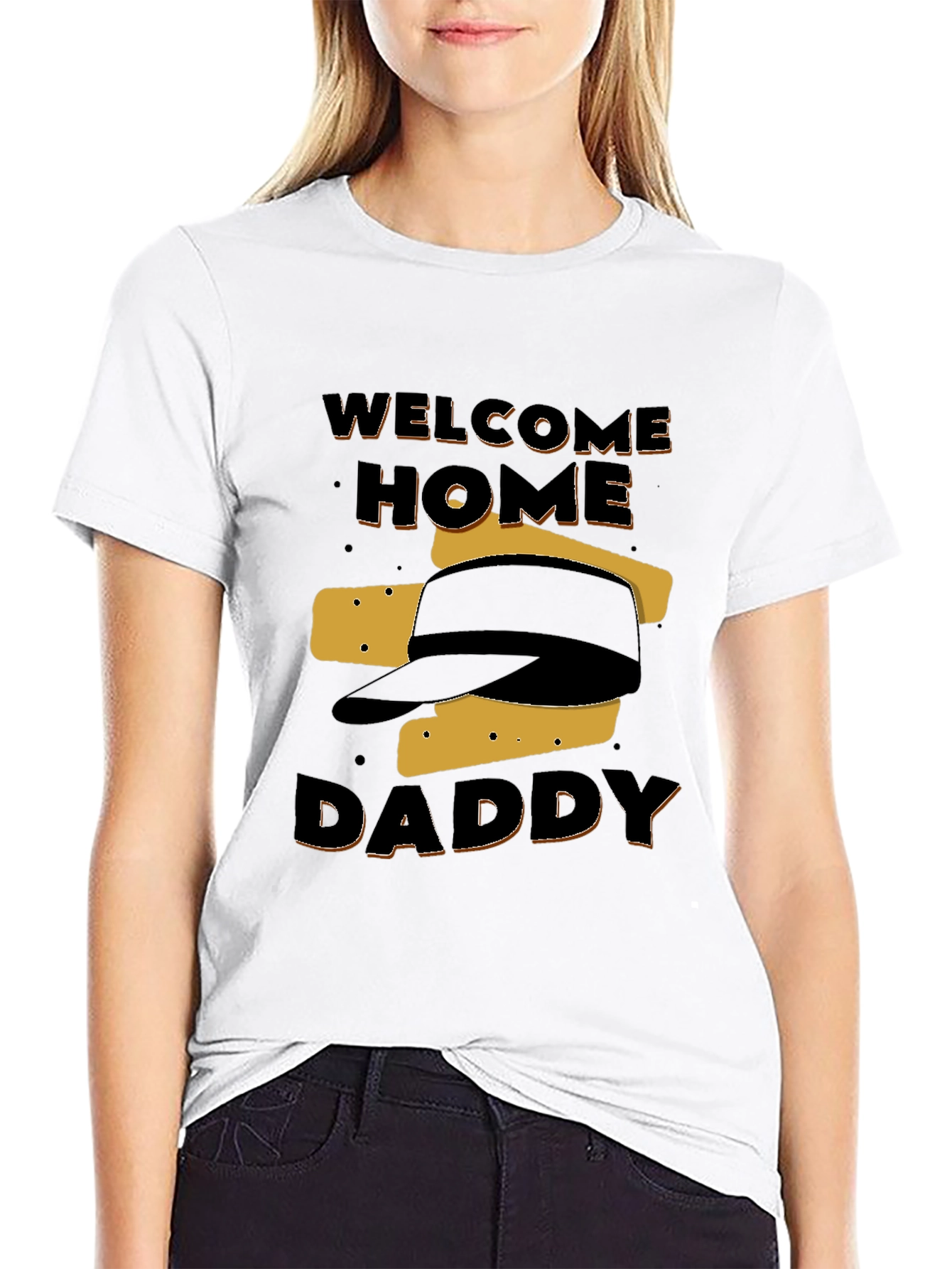 Welcome Home Daddy T-Shirt - Military Appreciation
